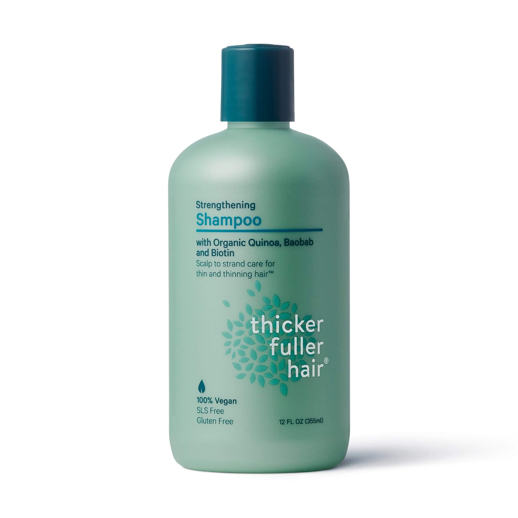 Thicker Fuller Hair, Strengthening Shampoo for Thin and Thinning Hair