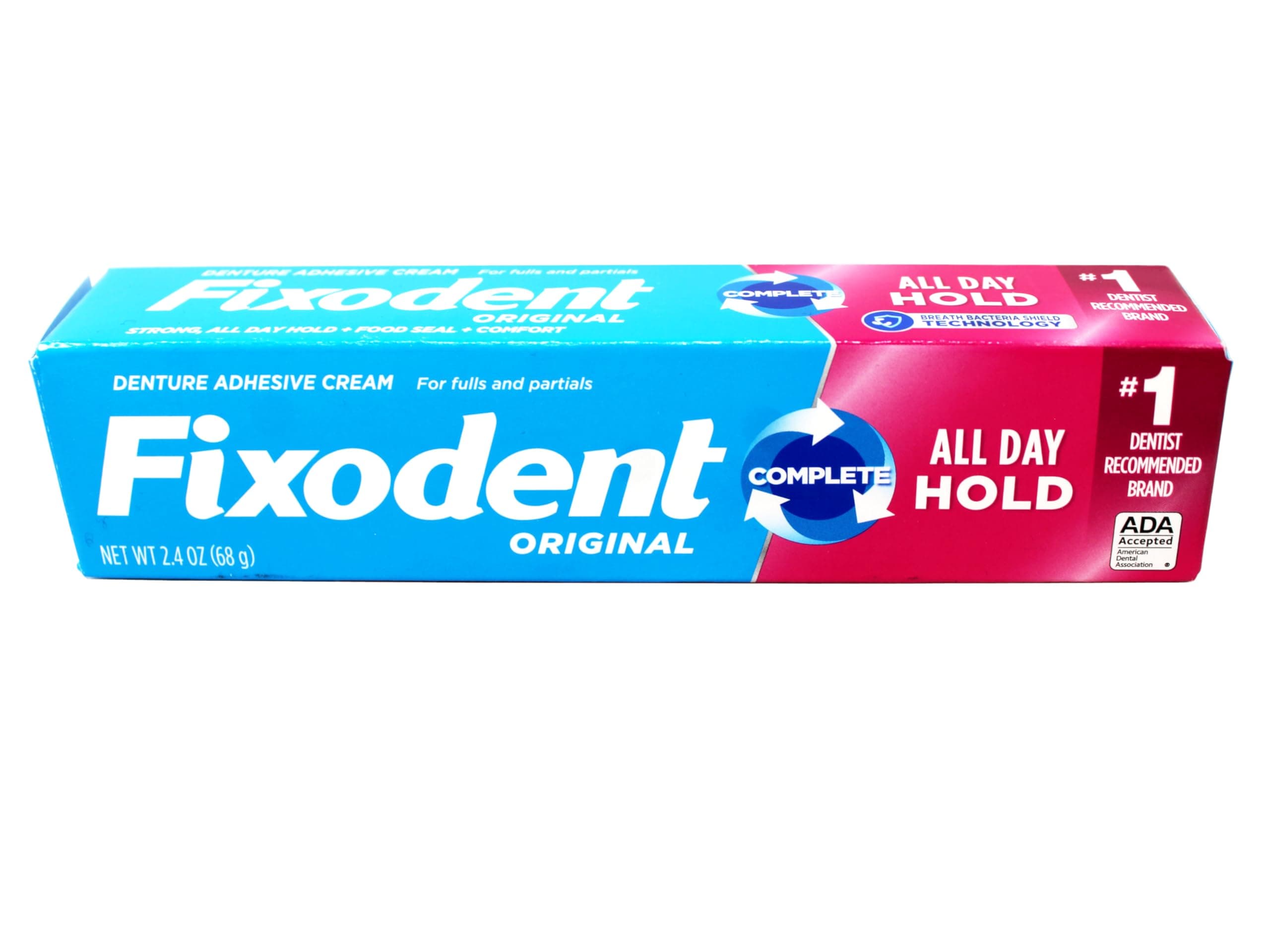 Fixodent Denture Cream 2.4 Oz
