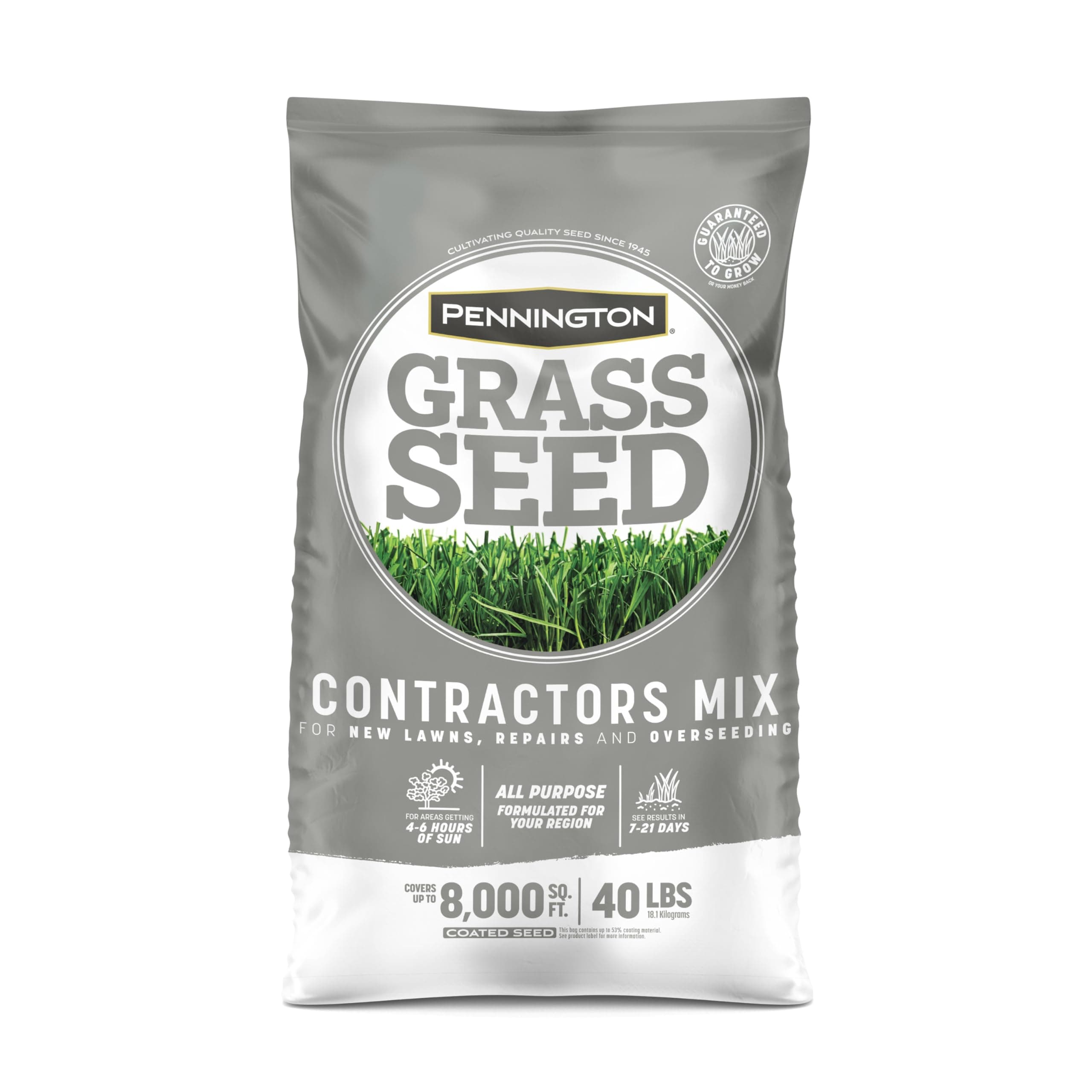 Pennington Contractors Grass Seed Mix Northern Mix 40 lb