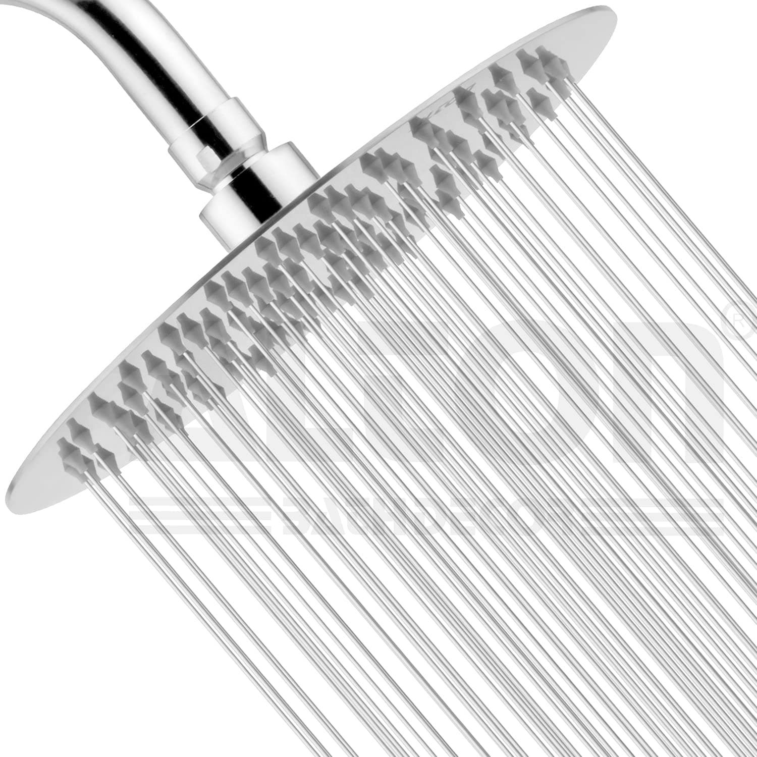 SHR20735 Stainless Steel -304 Grade, 8-INCHES Overhead Shower Without Arm, Chrome Finish, Silver