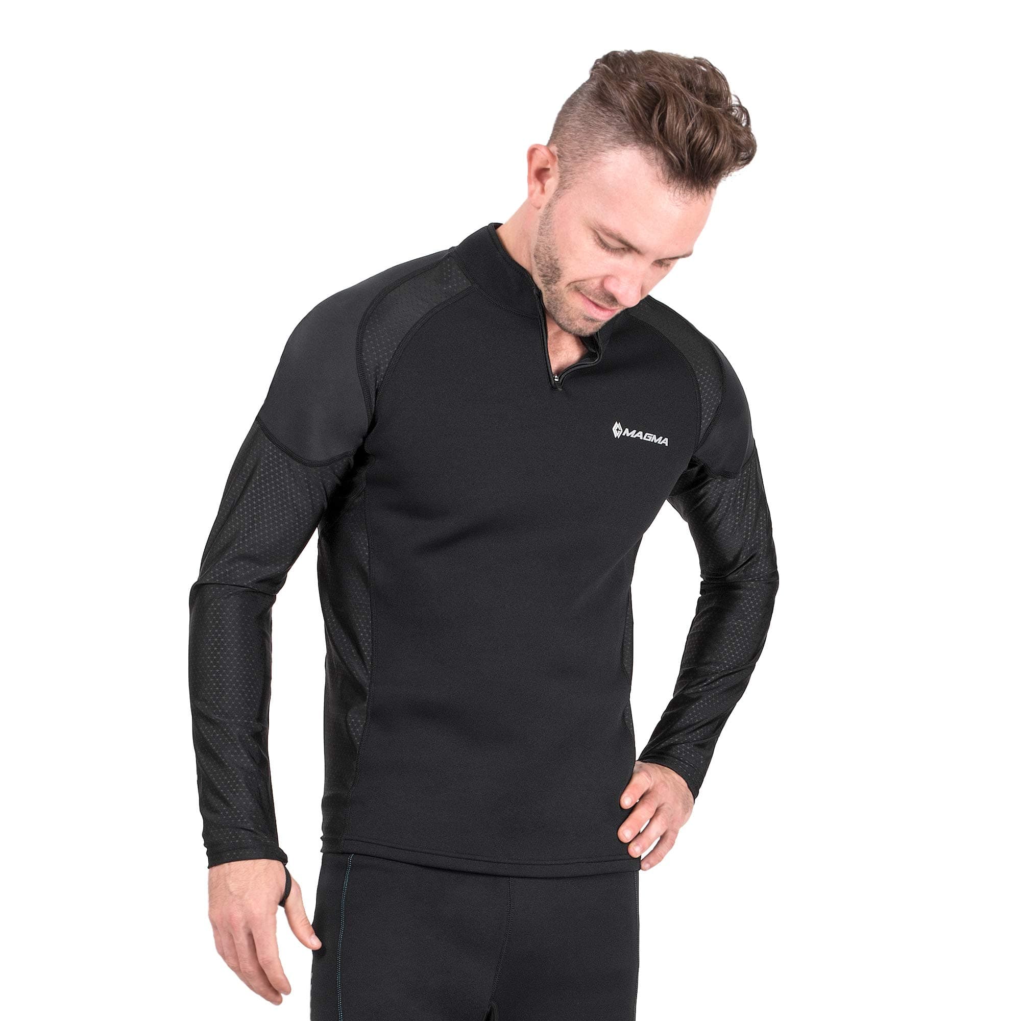 NonZero Gravity Sauna Suit Shirt | Men's Long Sleeve Top | Neoprene Shaper