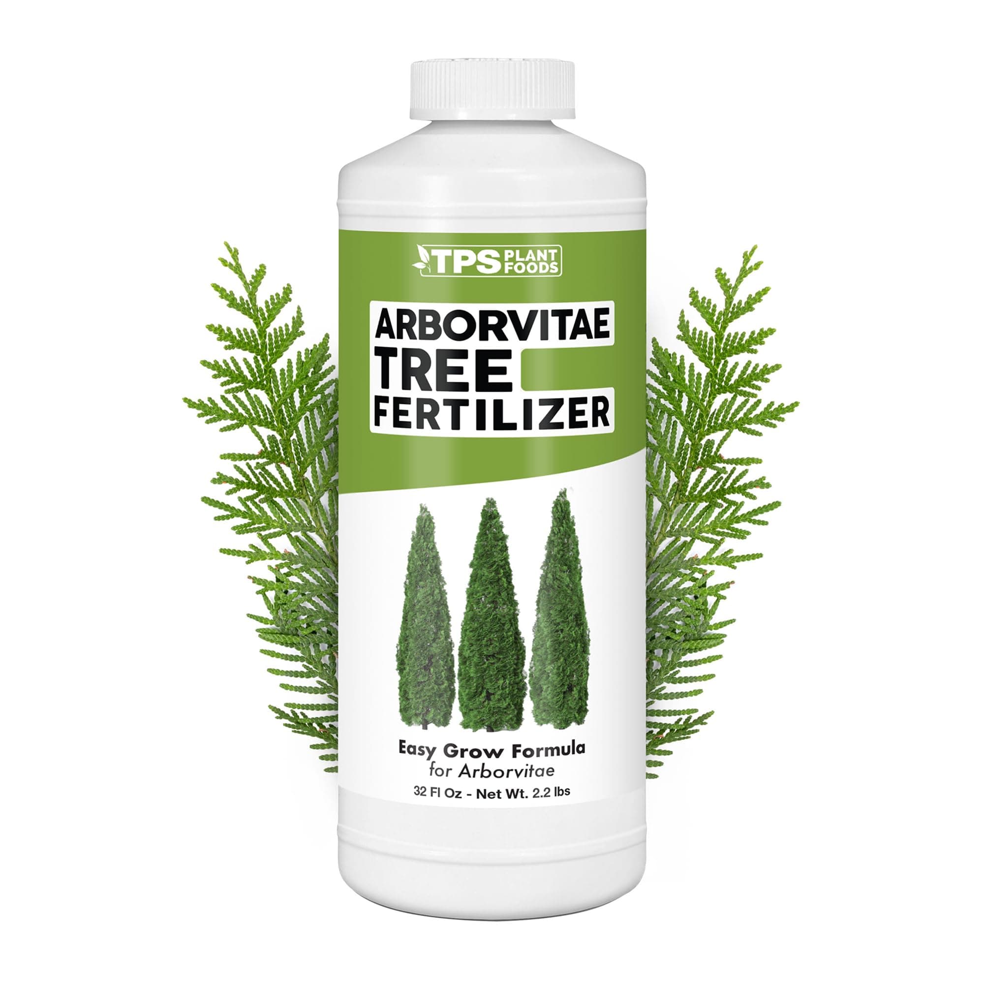 Arborvitae Tree Fertilizer – Liquid Plant Food for Fuller Green Foliage, Faster Growth & Stronger Root Development, 32 oz