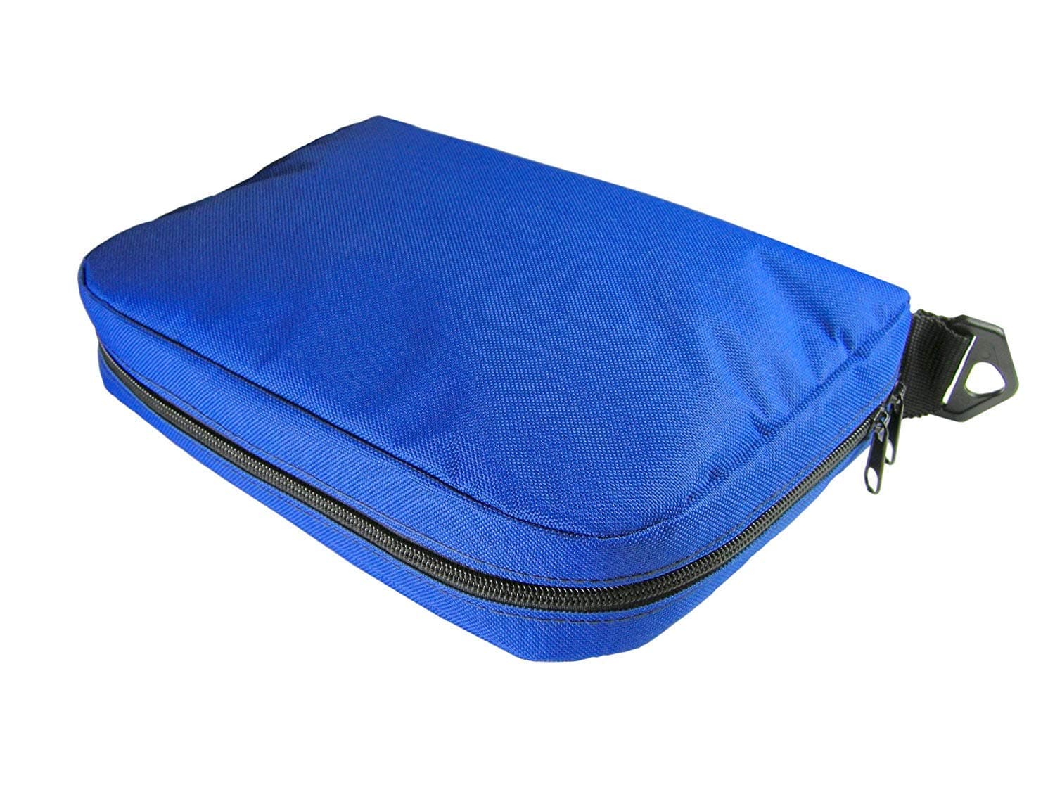 Deluxe Large TENS Case (Blue) for Travel Carrying Storage of TENS Machine Muscle Stimulator or Pulse Massager