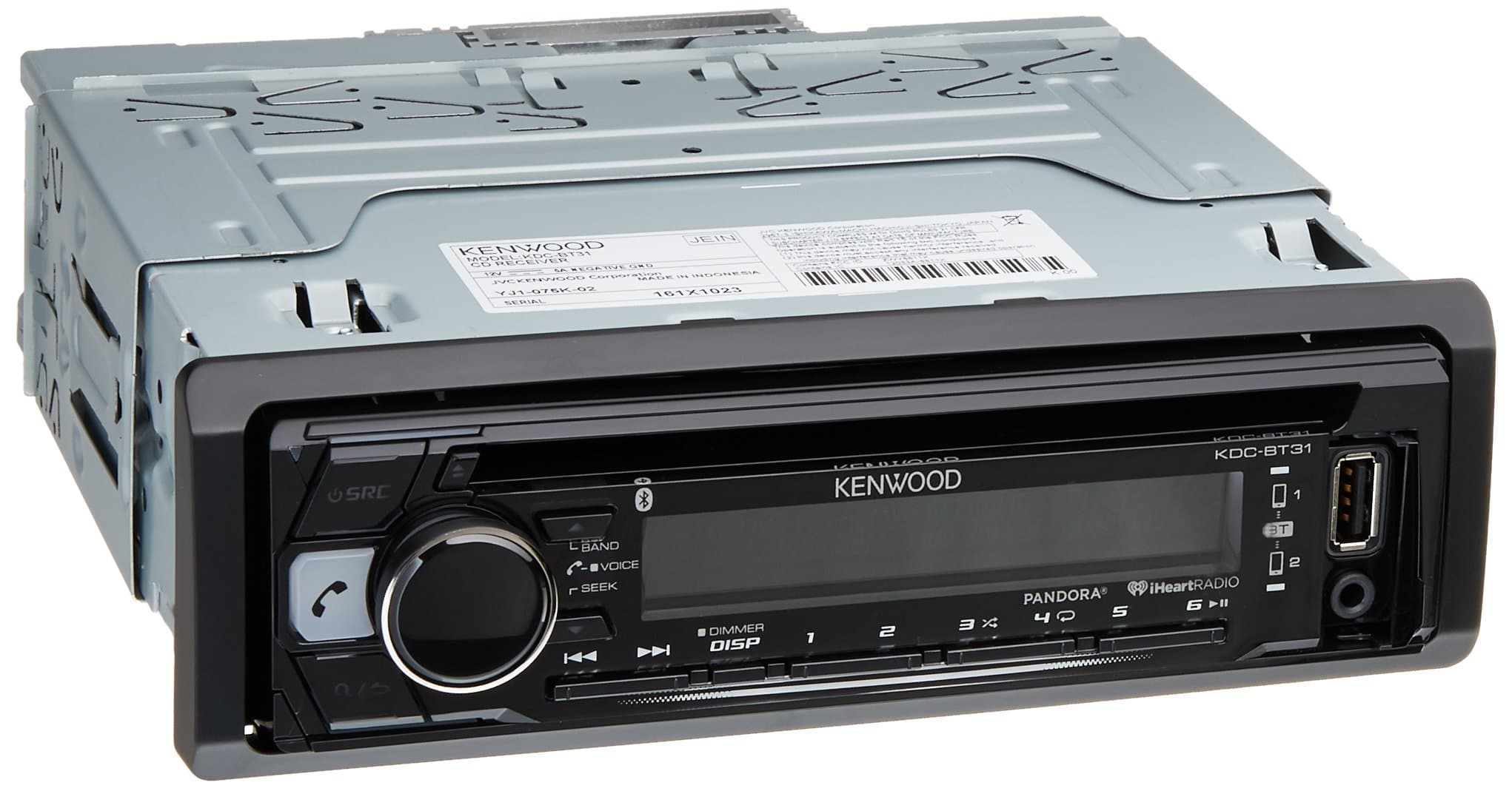 Kenwood KDC-BT31 1-DIN Bluetooth Car Stereo Receiver