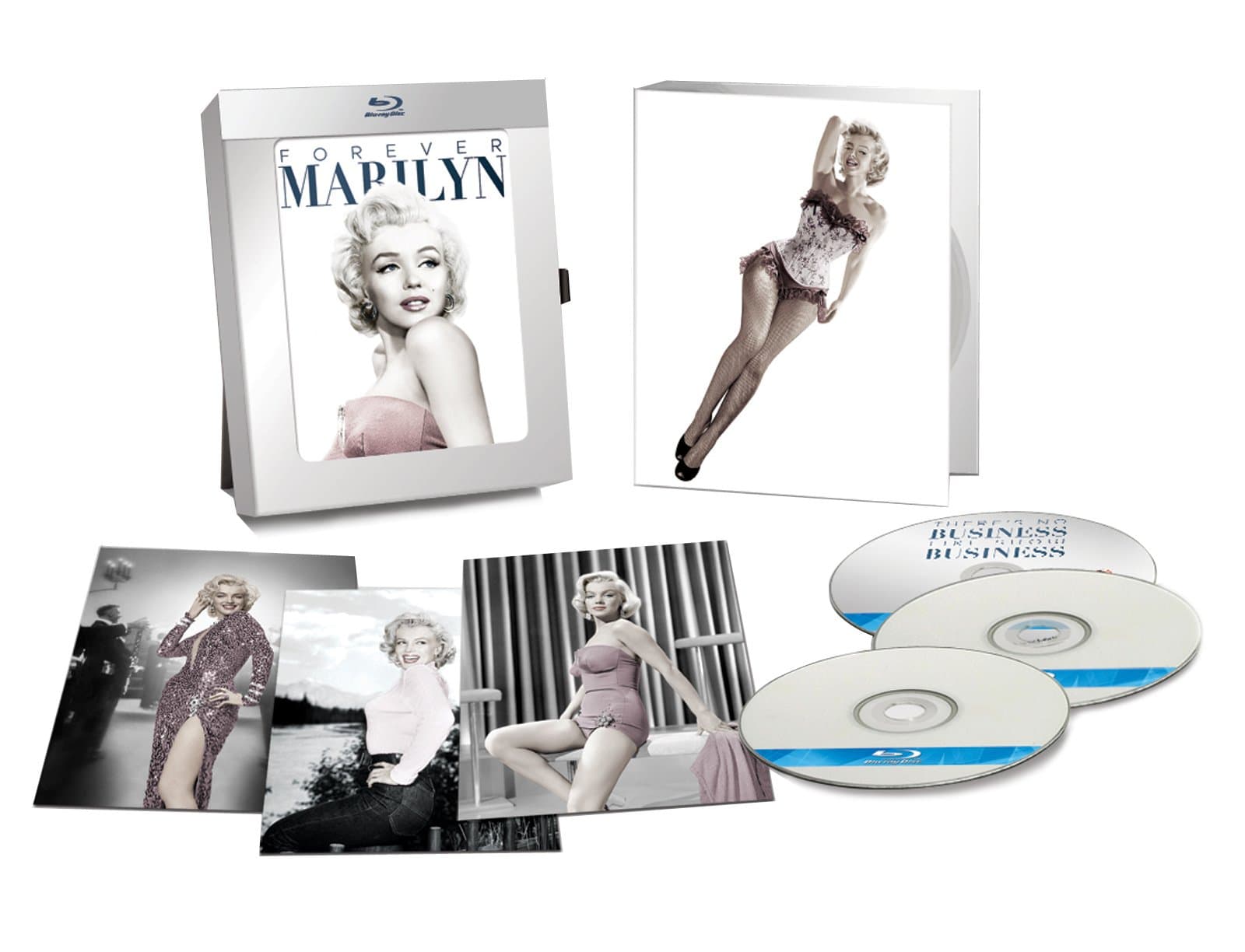 Marilyn Monroe 7 Movies Collection: Gentlemen Prefer Blondes + How to Marry a Millionaire + River of No Return + There's No Business Like Show ... Year Itch + Some Like It Hot + The Misfits