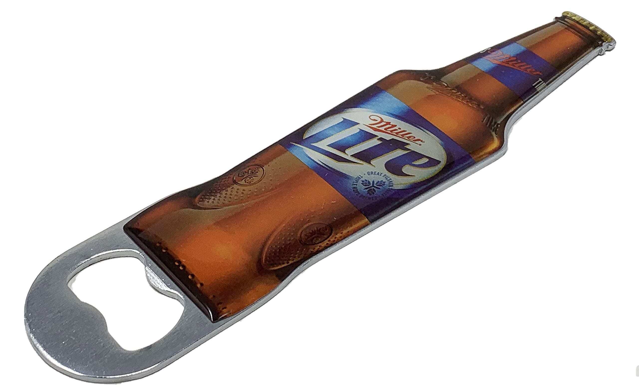 Miller Lite Official Bottle Opener Metal 7" Long