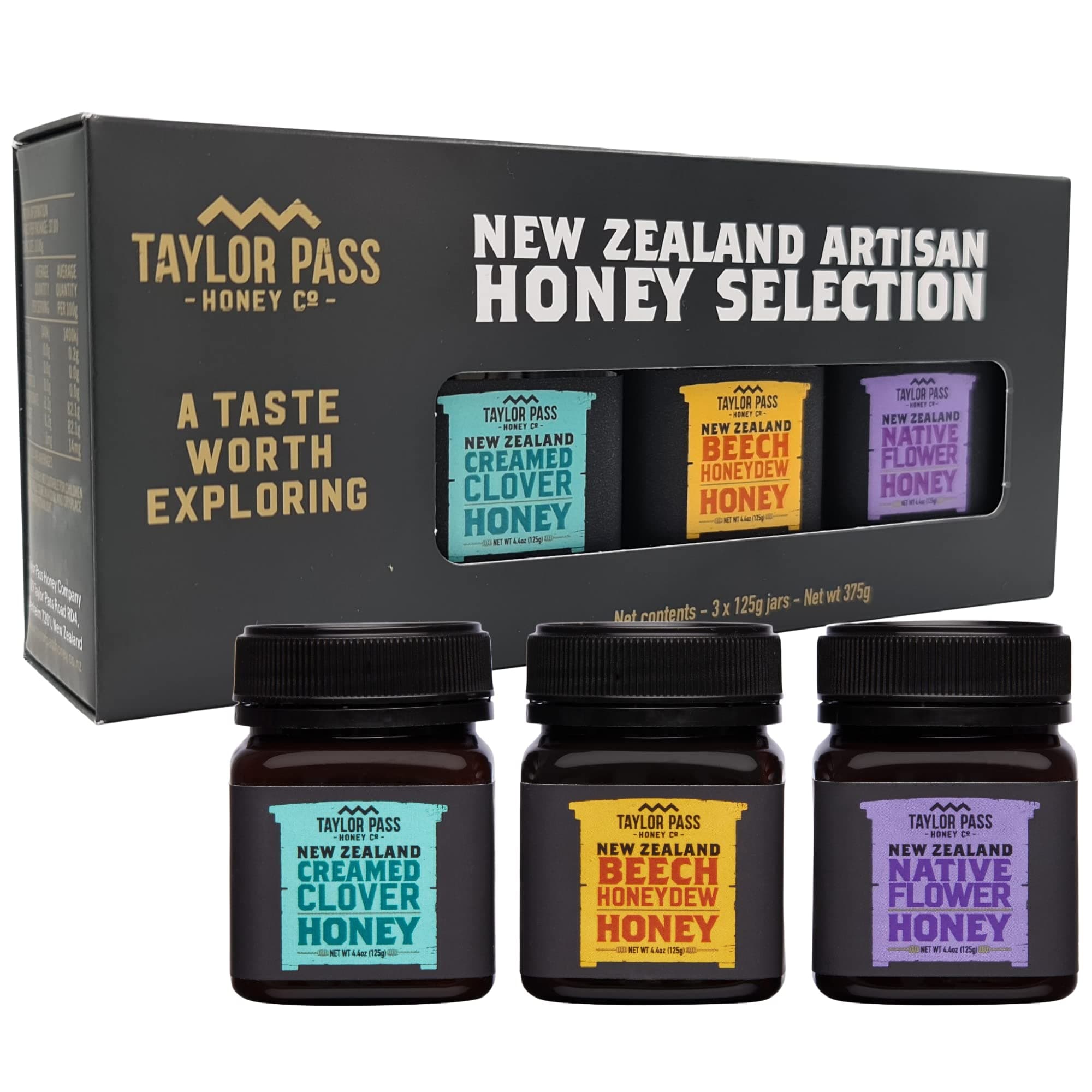Taylor Pass Honey Co Artisan Honey Selection Gift Box