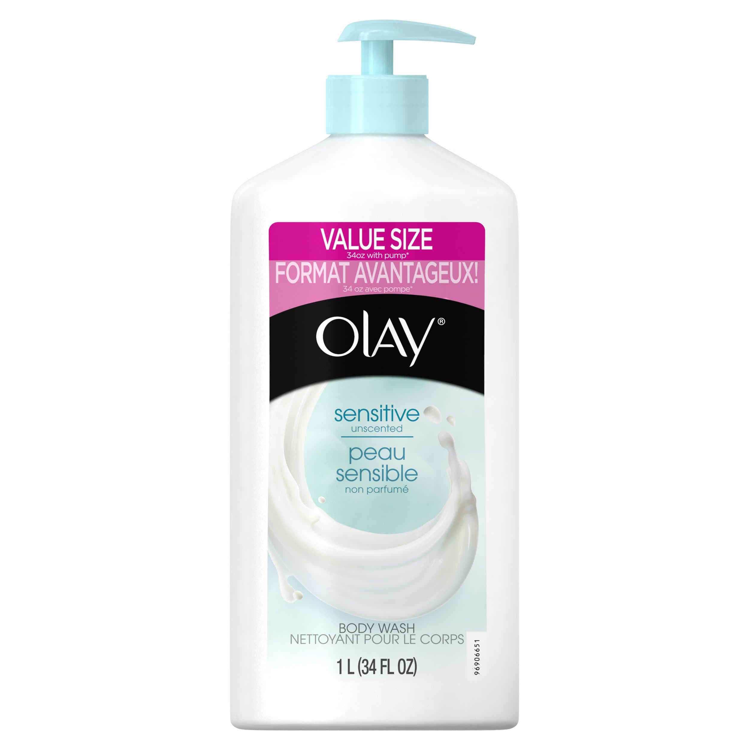 Olay Ultra Moisture Sensitive Body Wash, 34 Ounce