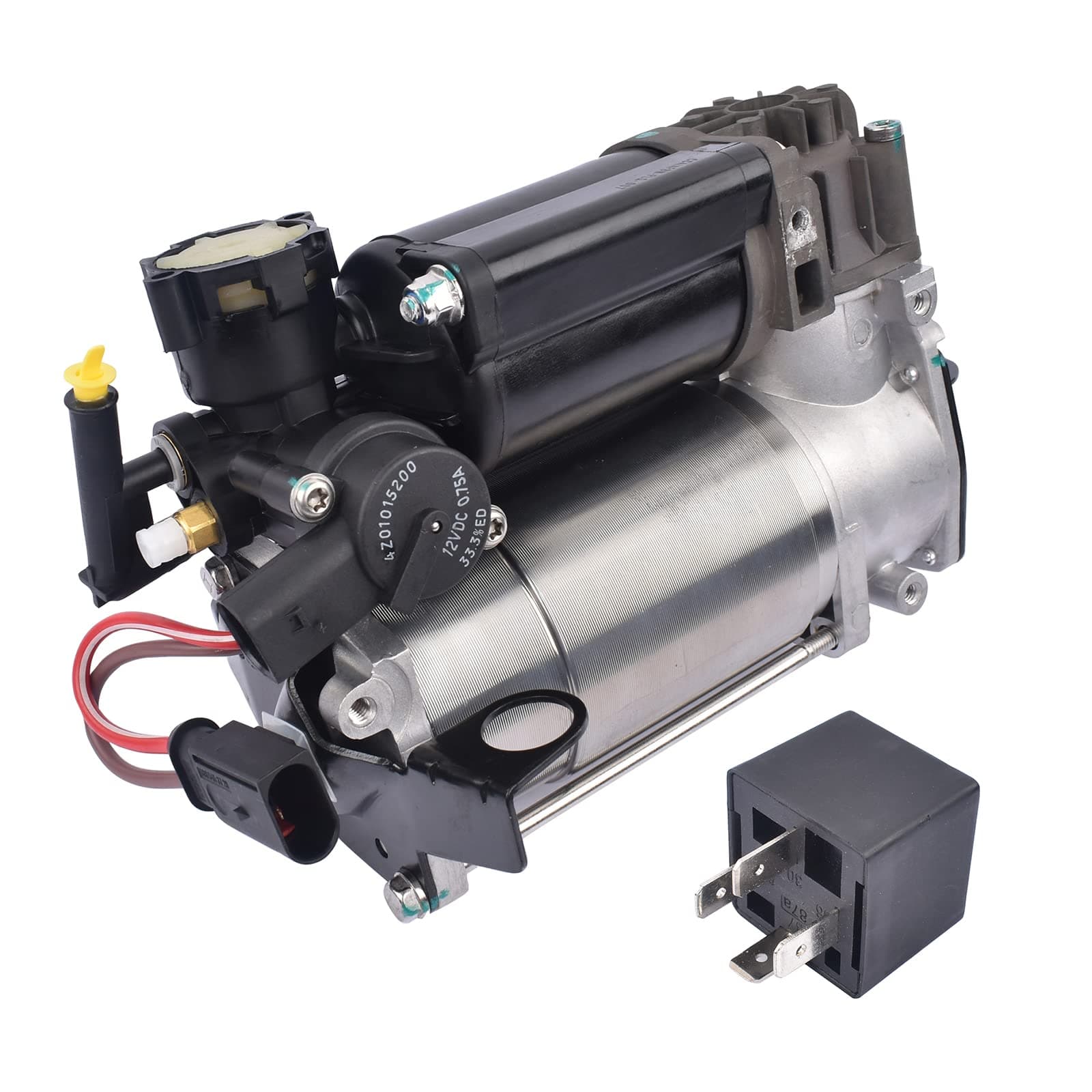 2203200104 Airmatic Air Suspension Compressor Pump Compatible with 2000-2009 Mercedes Benz W220 W211 W219 S211 2113200304