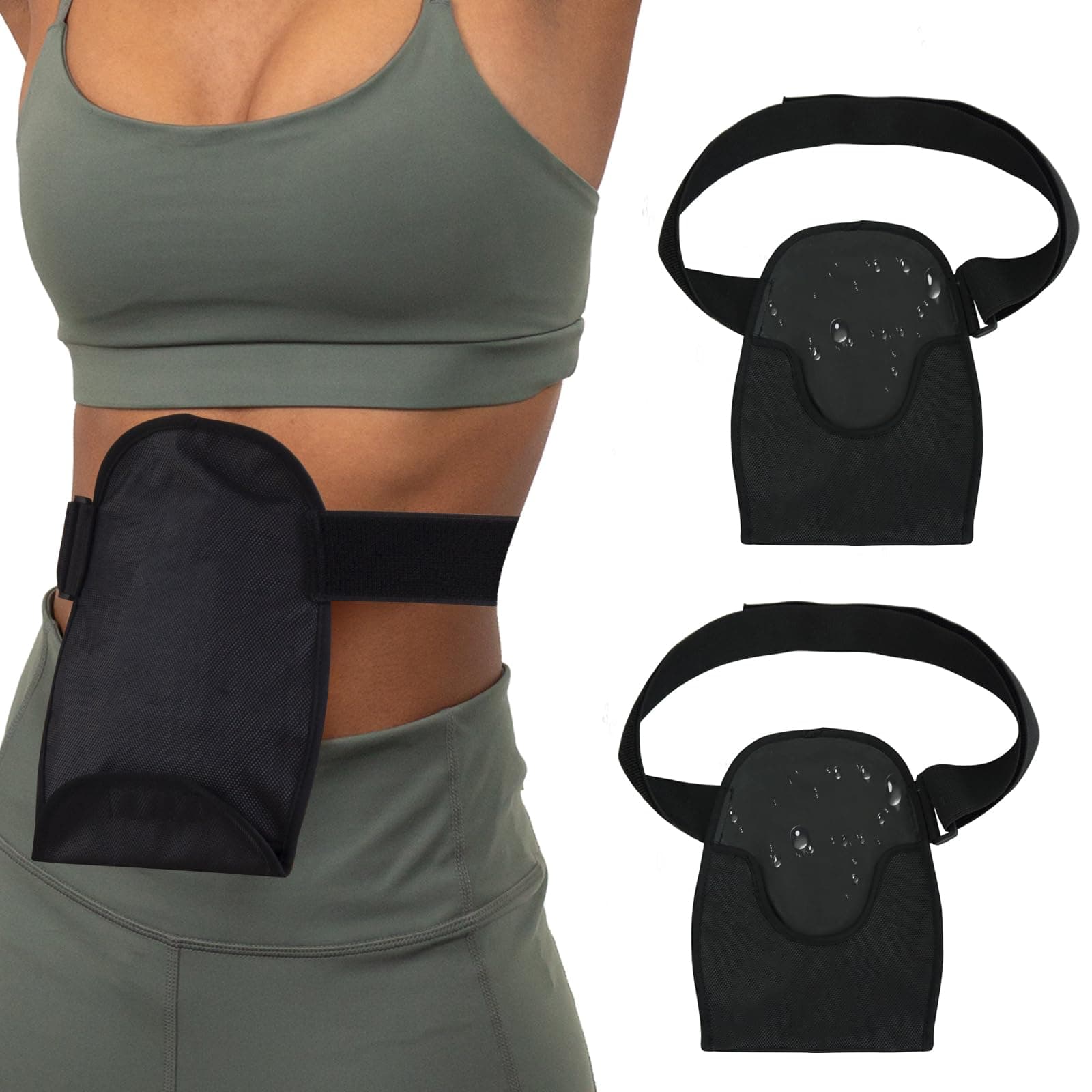 Waterproof Ostomy Bag Covers Adjustable Universal Stoma Pouch Cover for ileostomy Ostomy Supplies for Women Men