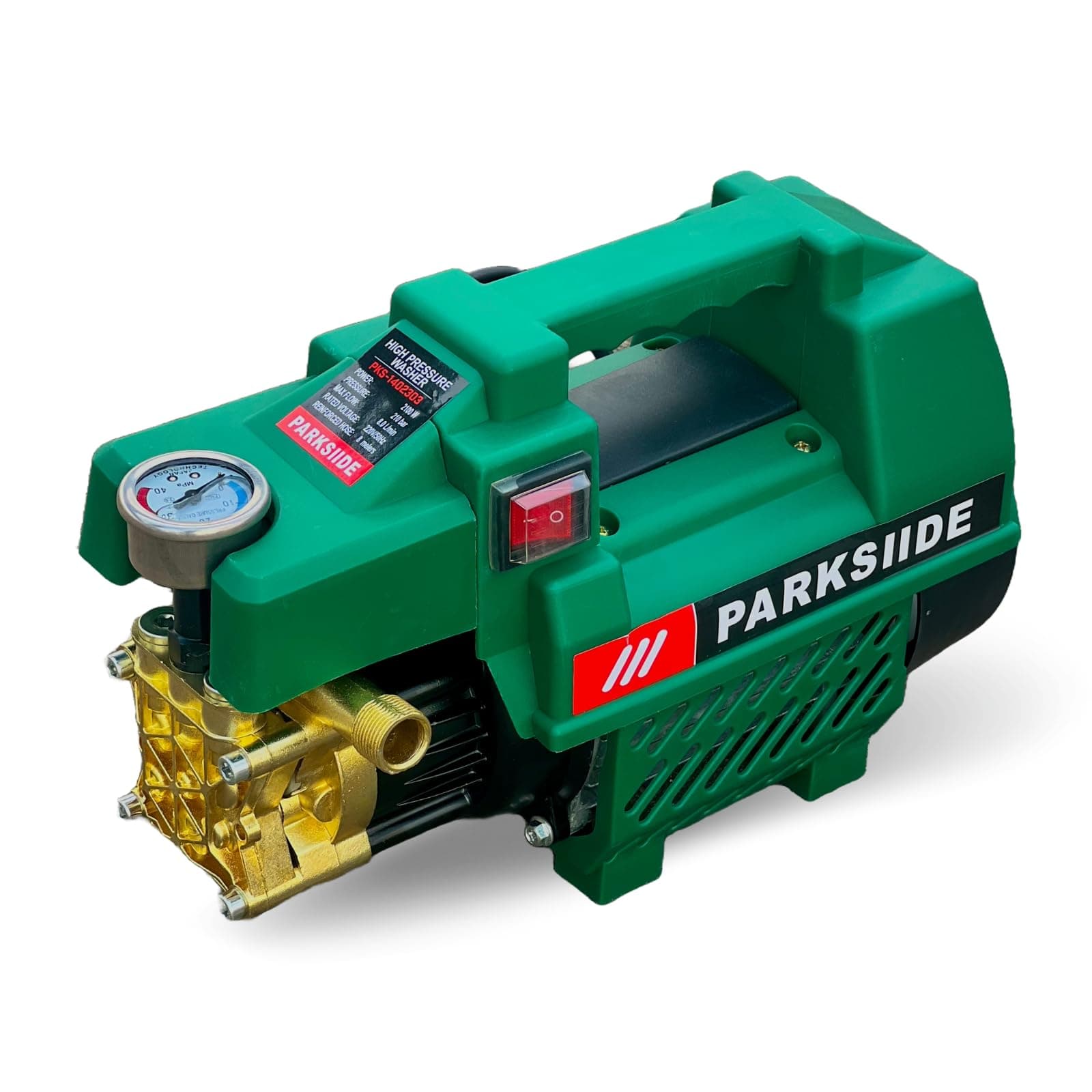 High Pressure Car Washer Machine for Cleaning Car, Bike & Home with 2100 Watts and Pressure 210 Bar with Copper Winding