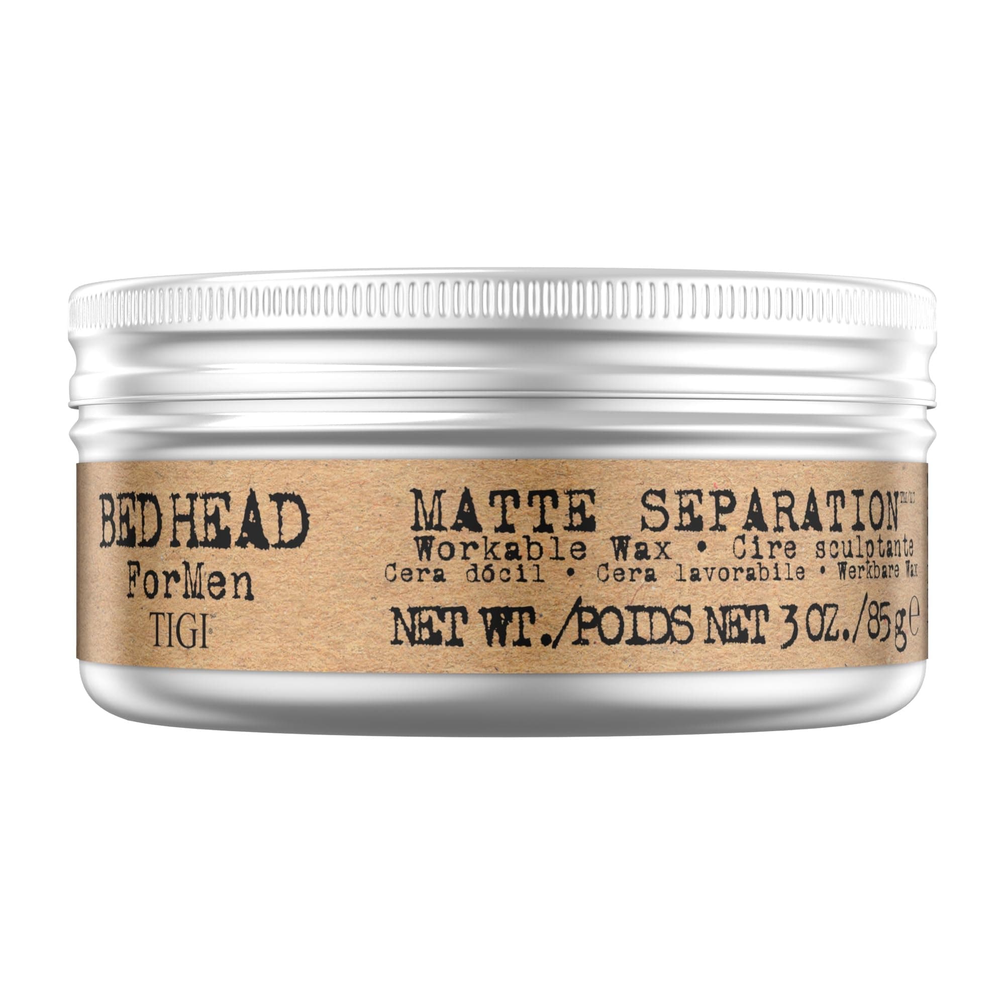 BED HEAD For Men Matte Separation Workable Wax, 85 g