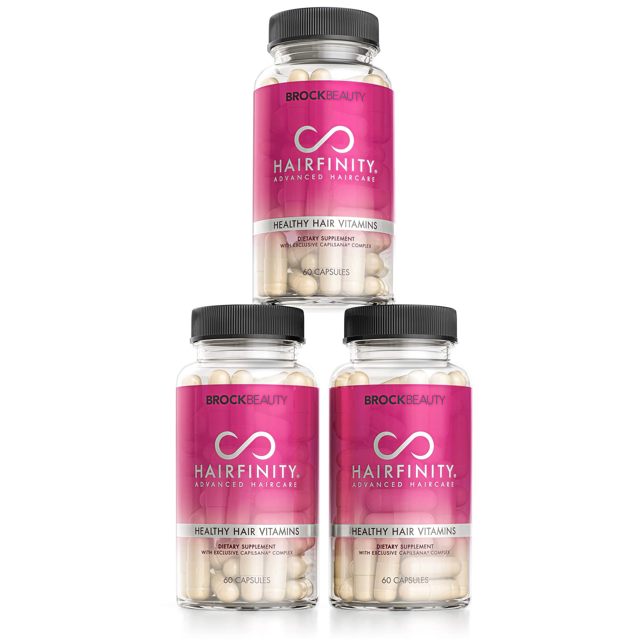Hairfinity Healthy Hair Vitamin Capsules 60 ea (Pack of 3)