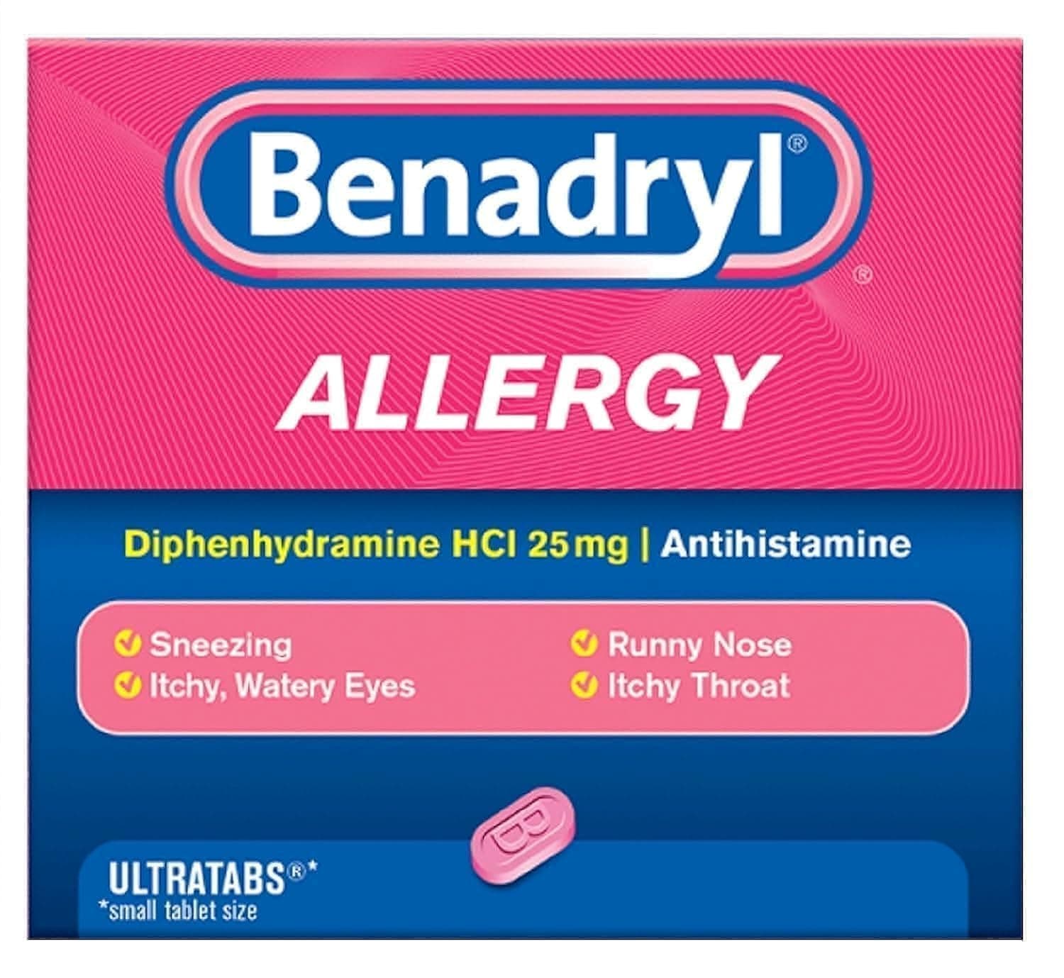 BenadrylAllergy Ultratabs - 48Ct