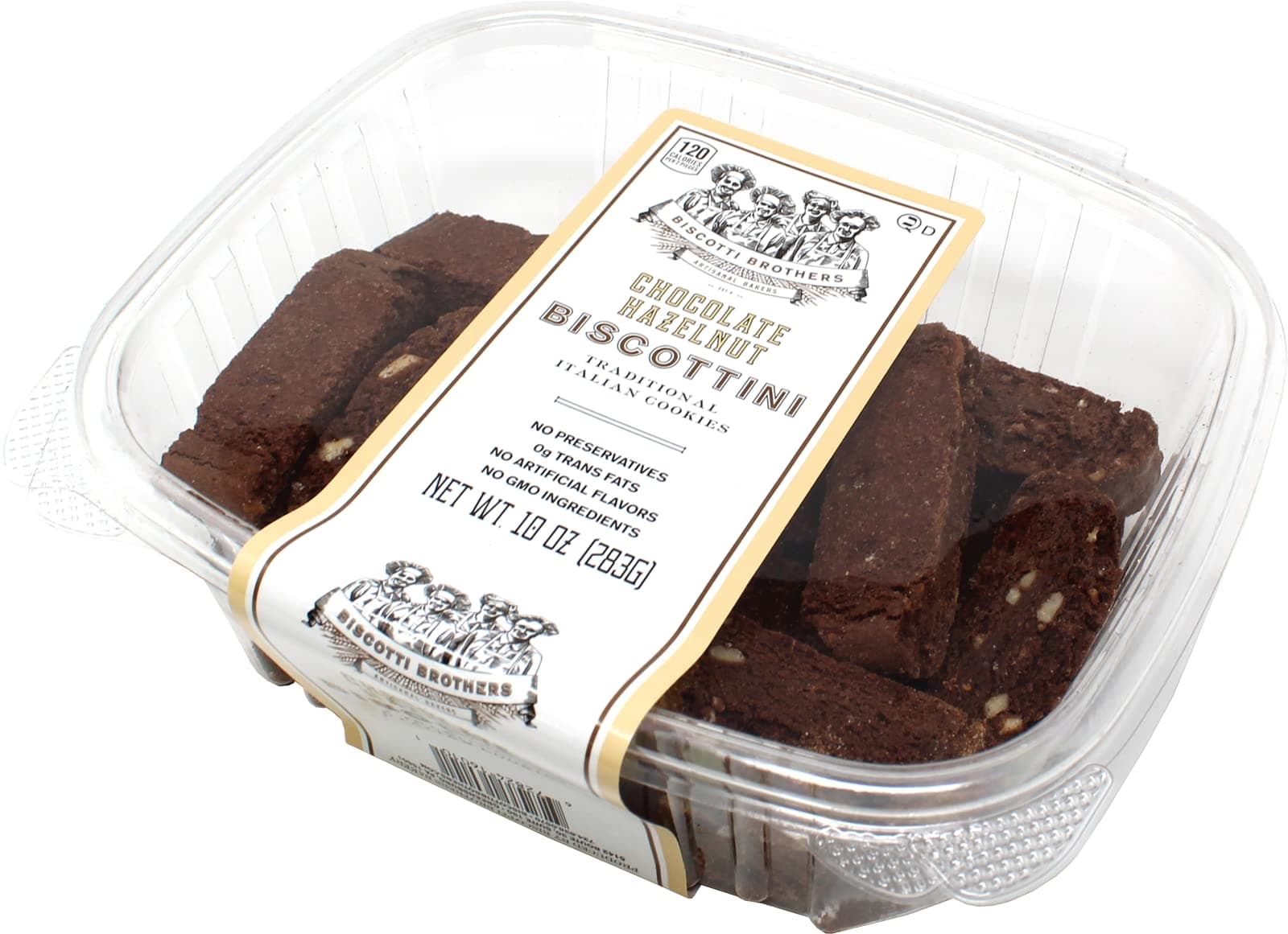 Biscotti Brothers Bakery Chocolate Hazelnut Biscottini, 10 Ounce