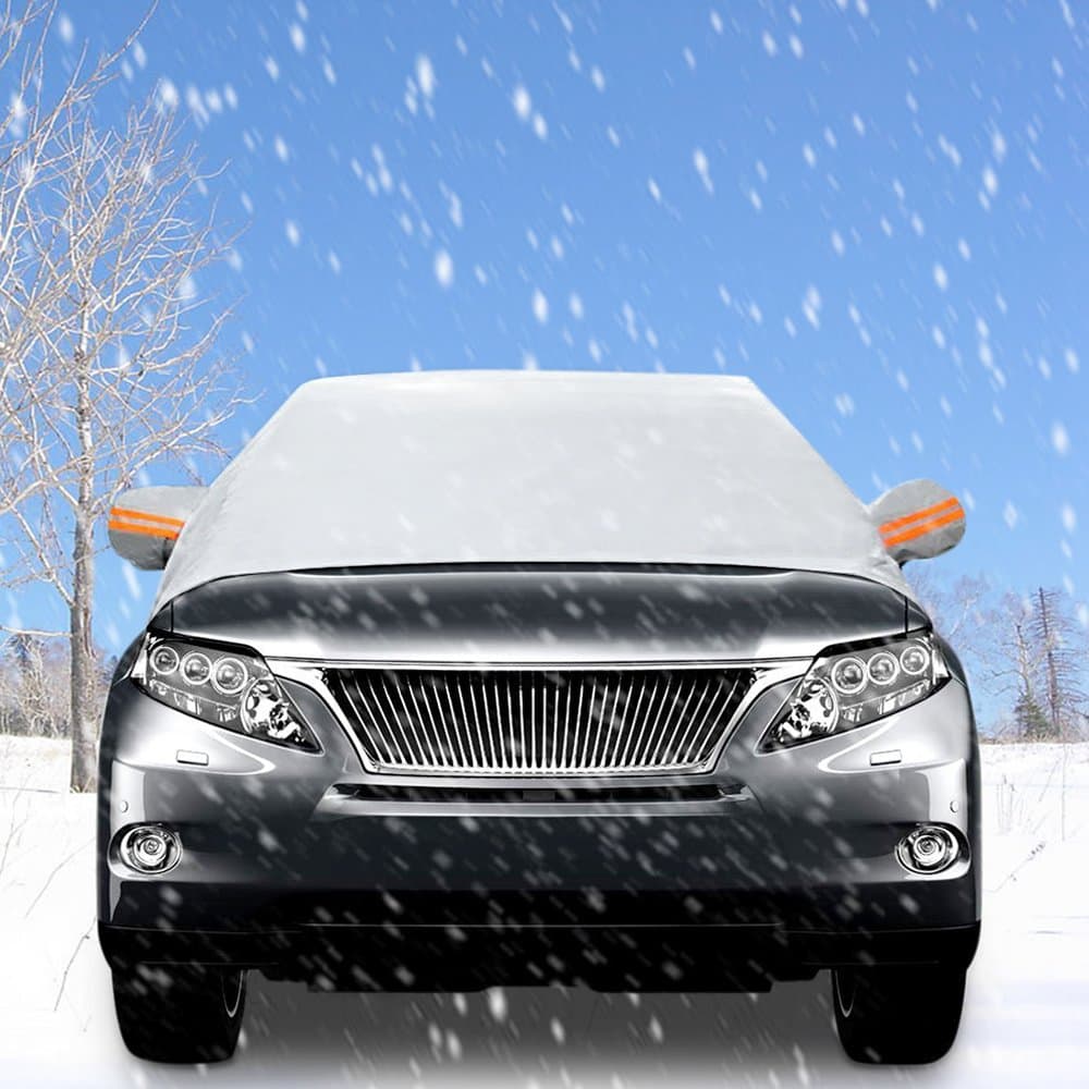 Car Windshield Snow Cover Rain Sun Shade Protector Cover Waterproof Dustproof Outdoor Car Covers for Cars Vans and SUV
