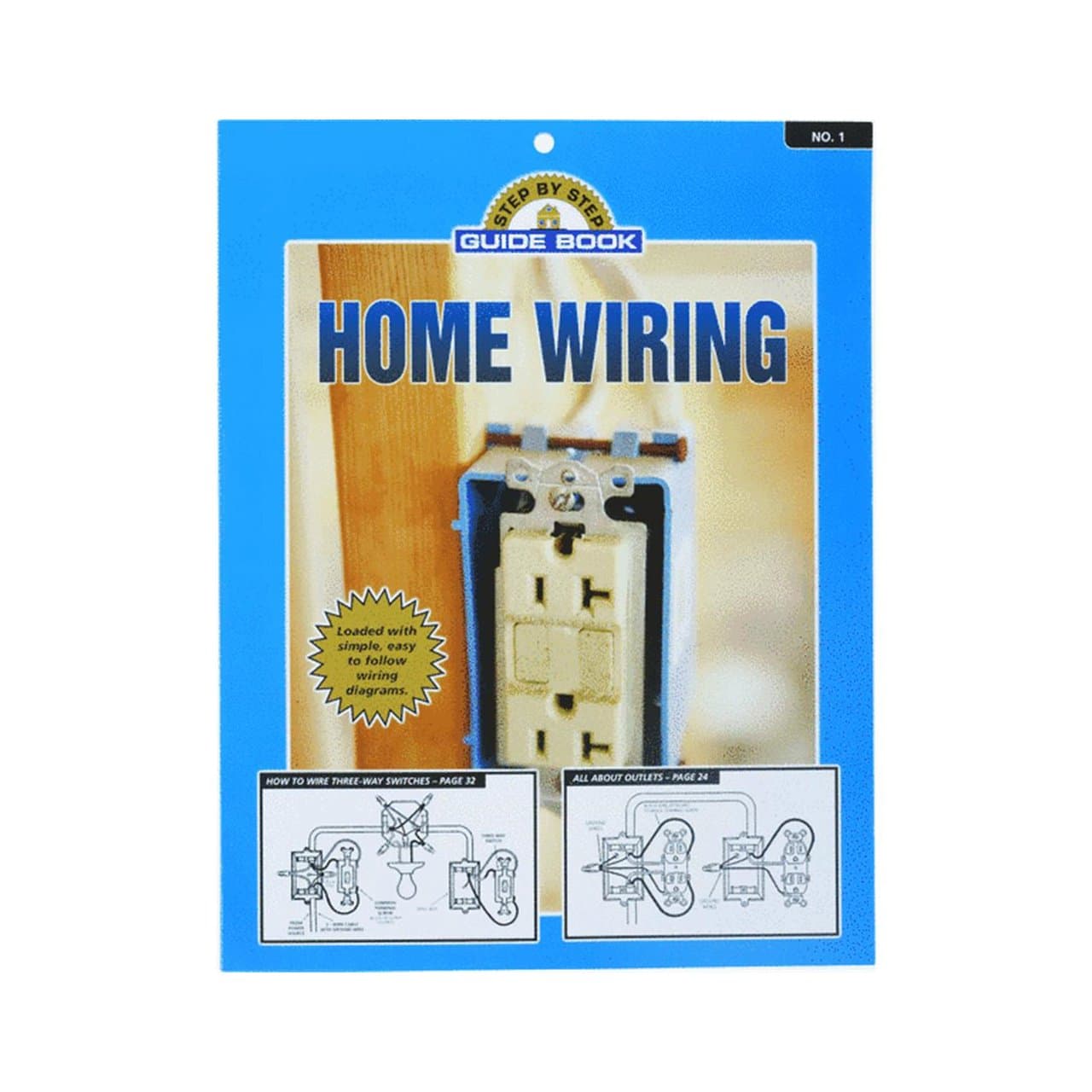 Step-by-Step Guide Book Home Wiring Manual Wirebound Notebook (No 1)