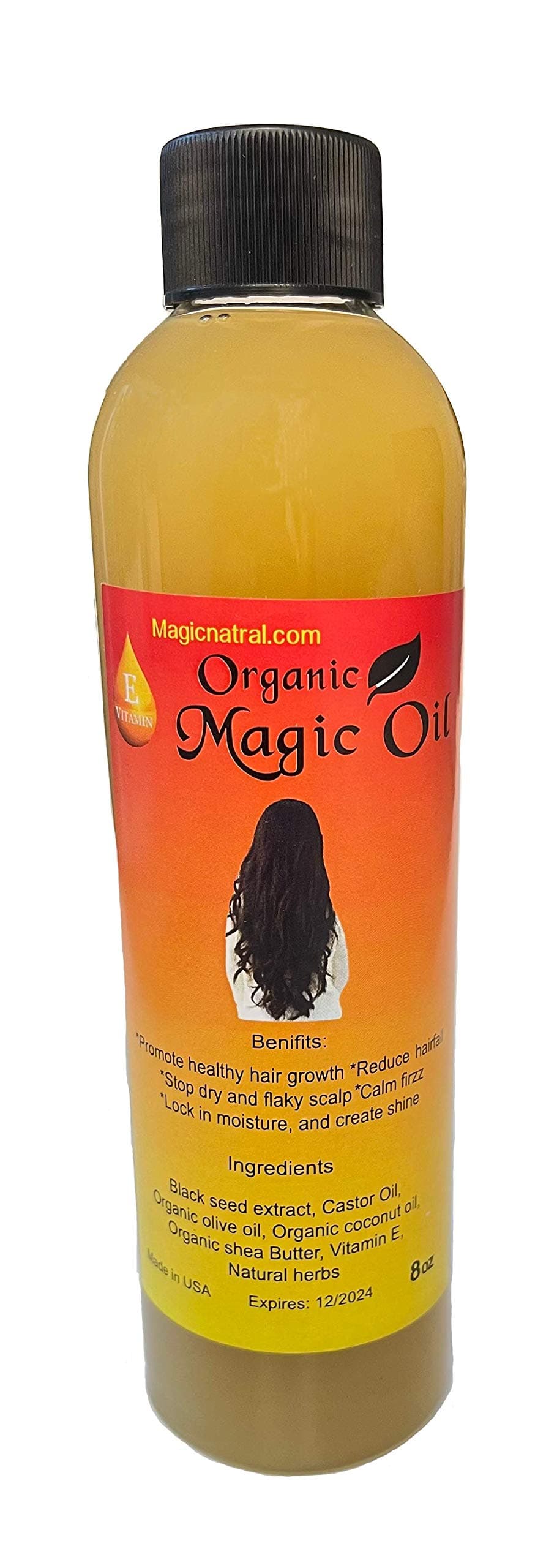 Organic Magic Oil - 100% Pure, Unrefined, Vegan, 250ml