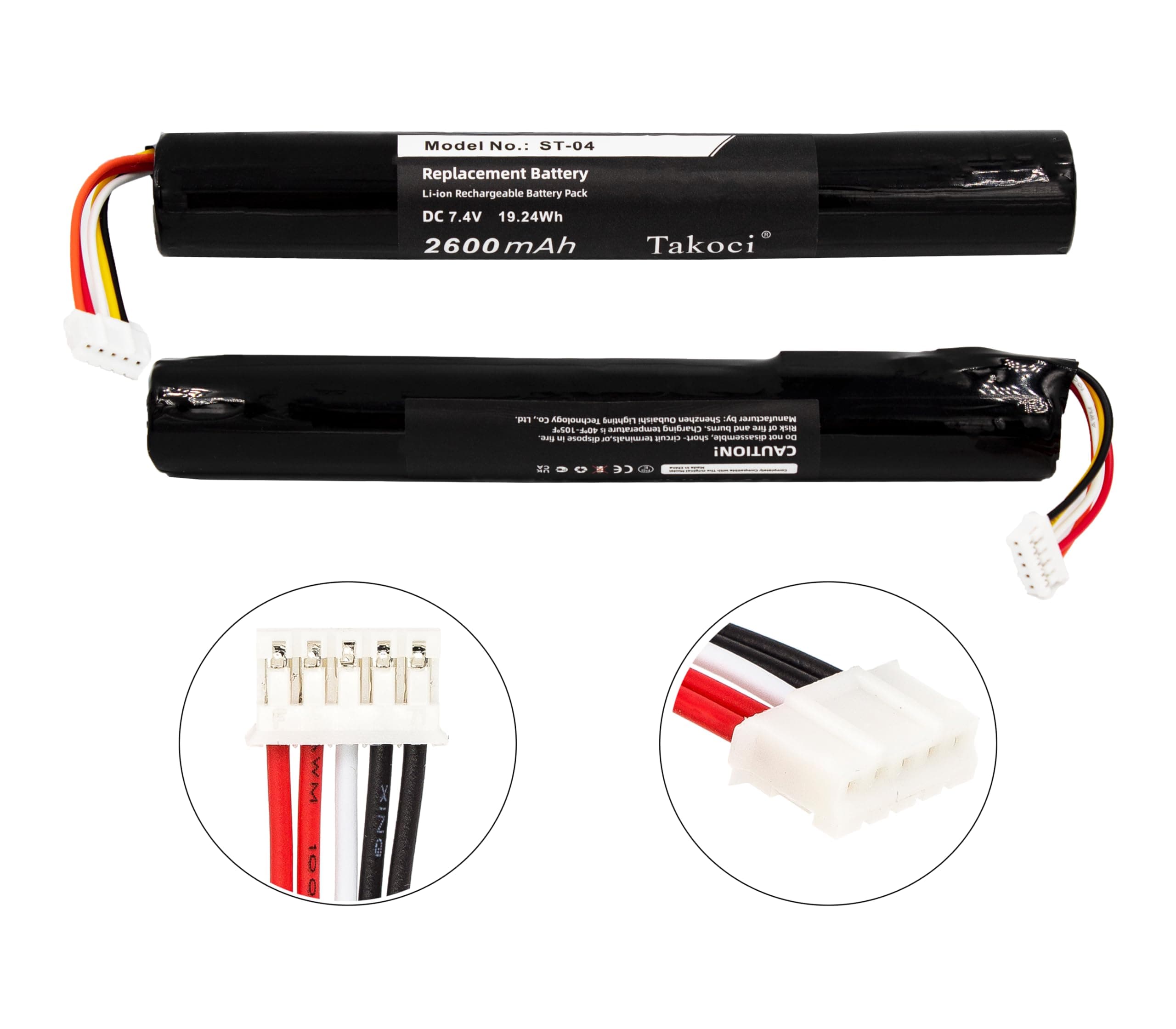 SRS-X77 Replacement Sony Speaker Battery for SRS-BTX300 SRS-X55 ST-04 7.4V 2600mAh