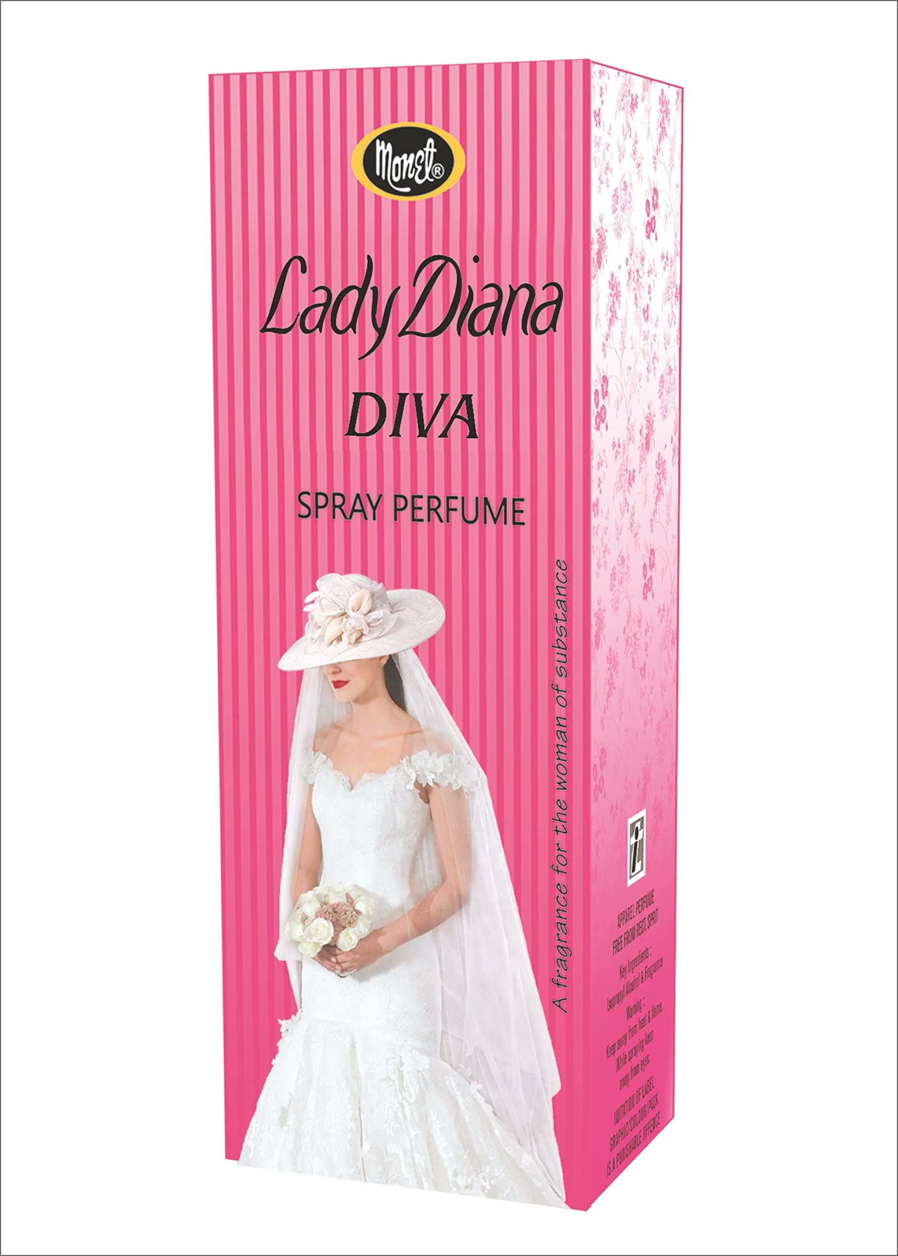 Lady Diana Diva Women's Spray Fresh Perfume 30 Ml