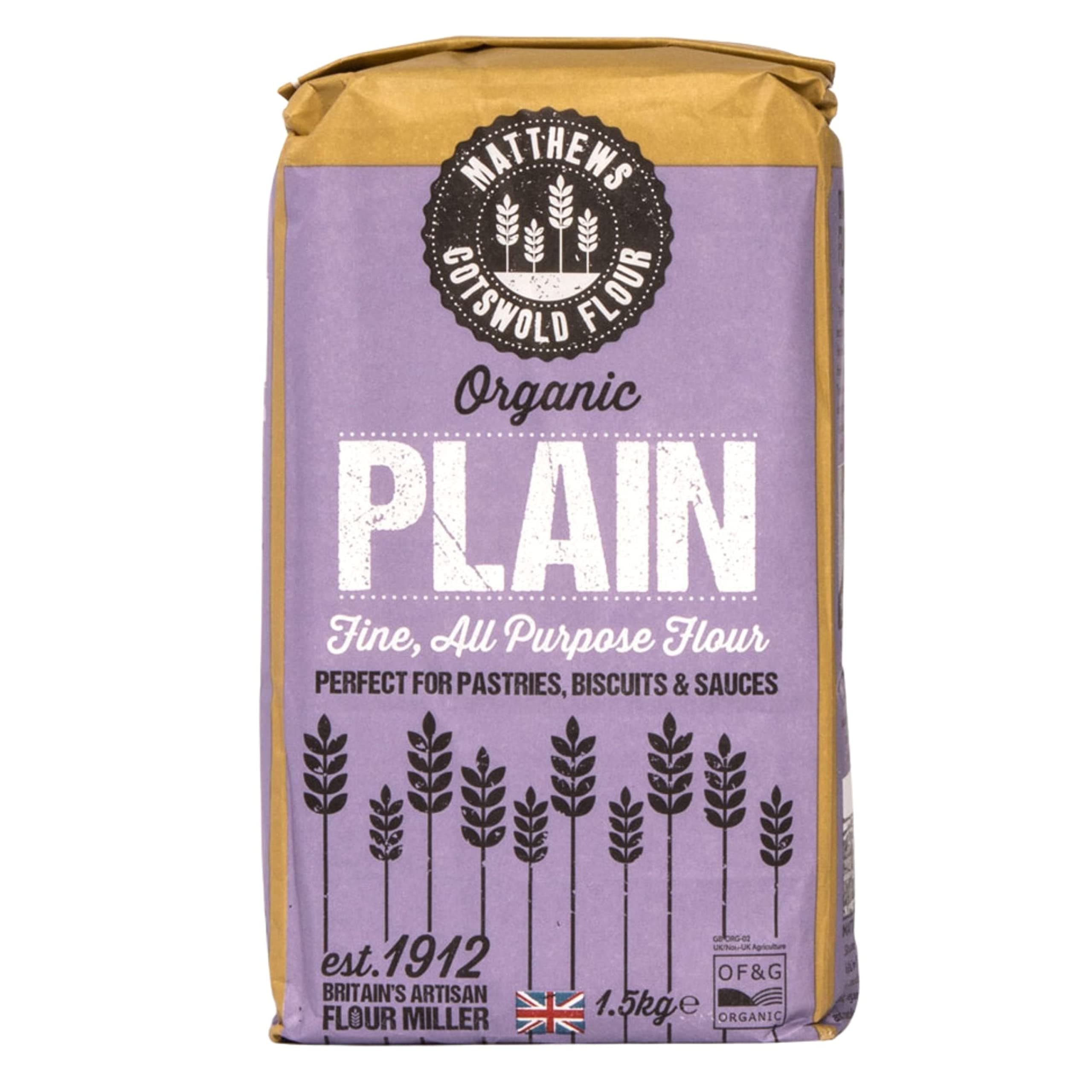 Matthews Cotswold Organic Plain Flour