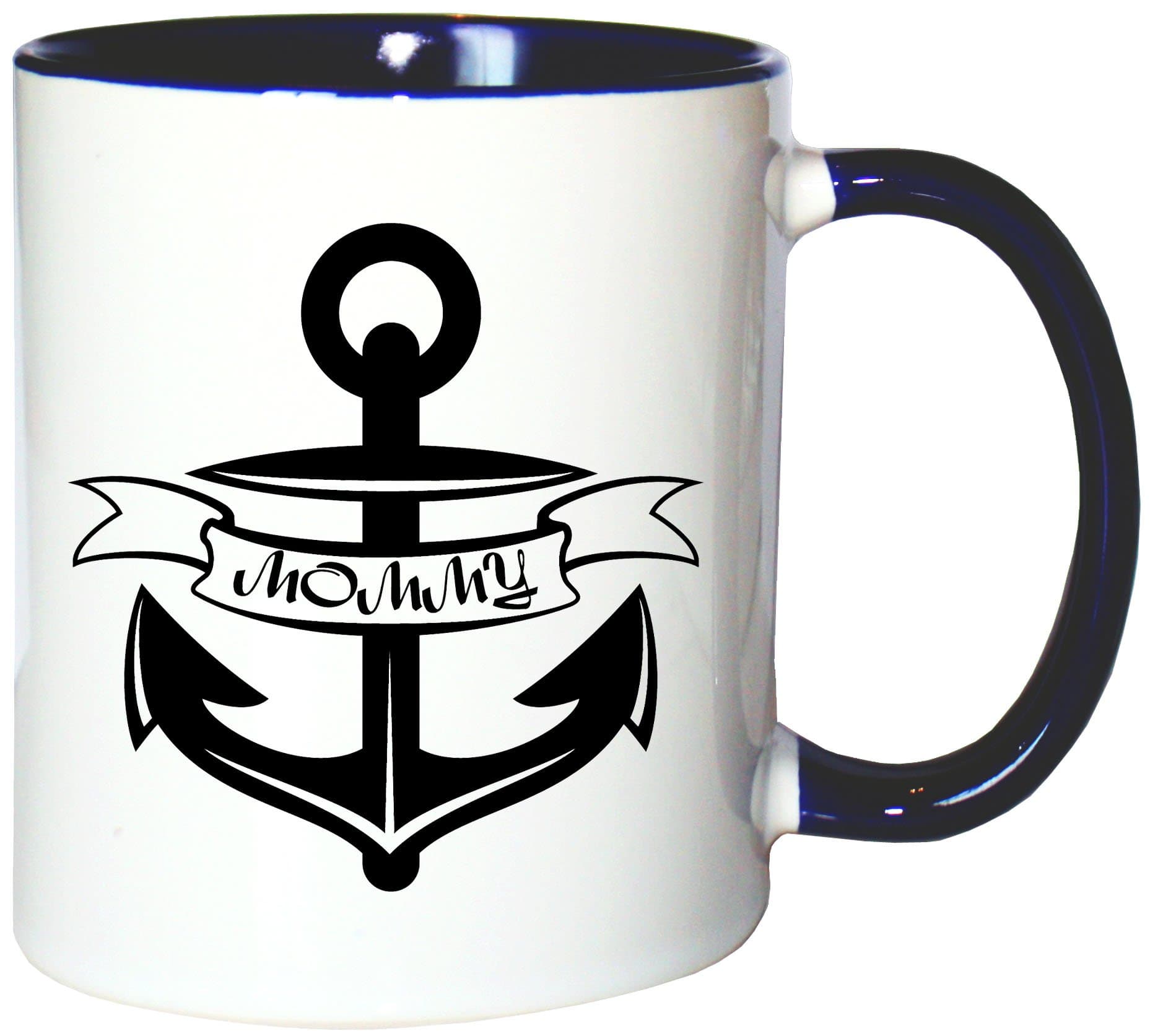 Mister Merchandise Mug Coffee Pot Anker Mommy Mama Anchor Teacup Cup, many colors