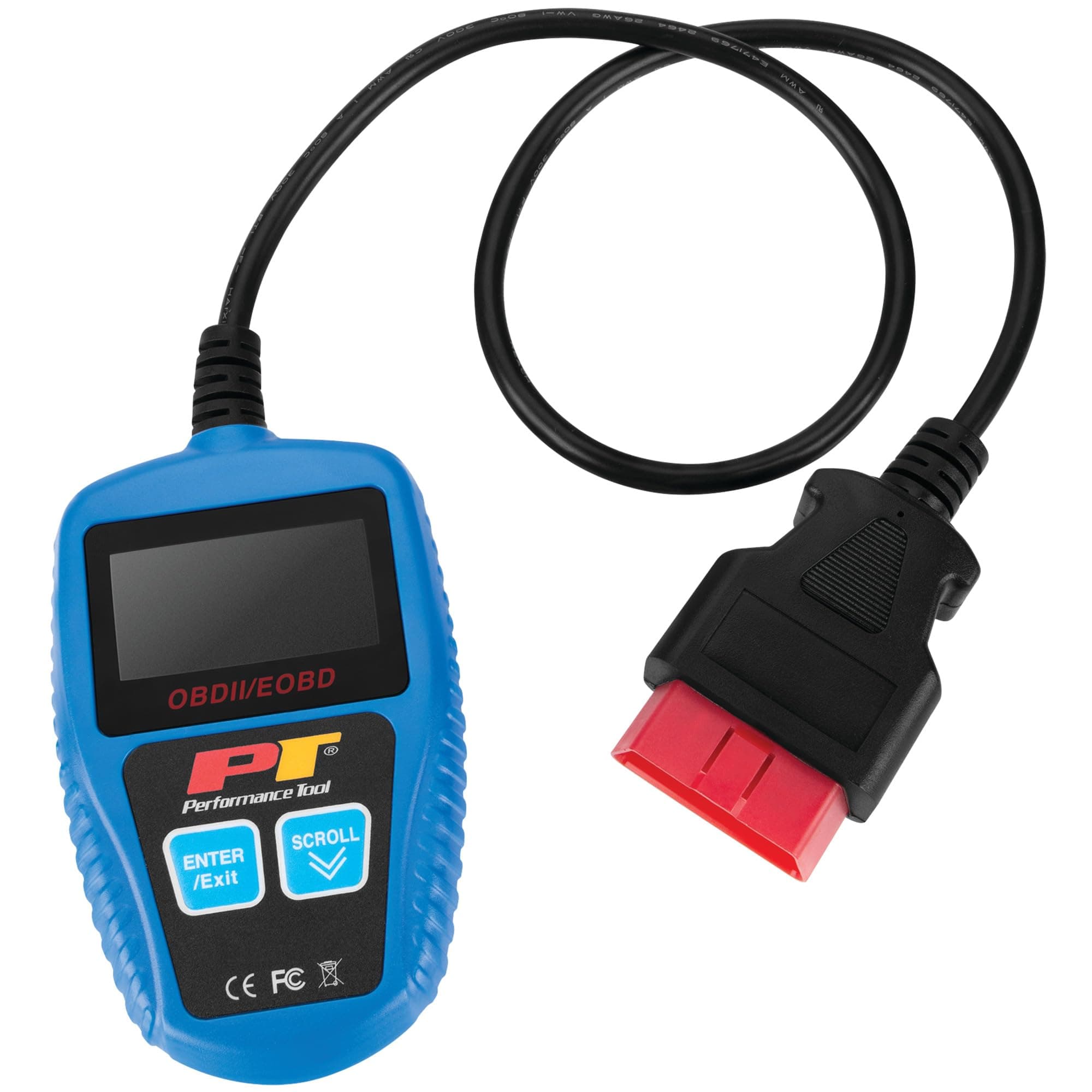 W2976 Universal Multilingual CAN OBDII Scanner Tool (for Check Engine Light, Diagnostics & Emission Readiness Status)