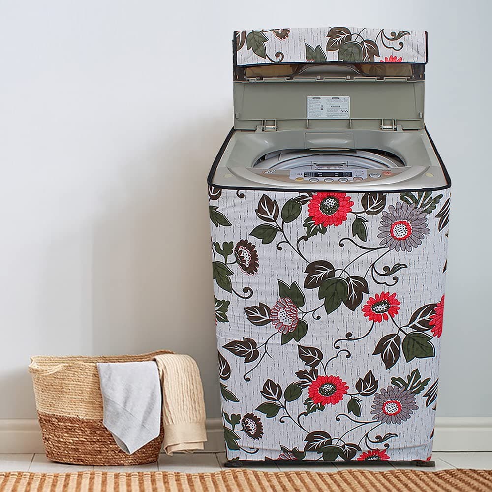 DREAM CARE Waterproof & Dustproof Washing Machine Cover Top Load & Fully Automatic Suitable for 6 kg, 6.2 kg, 6.5 kg (58 x 89 x 58 cms)