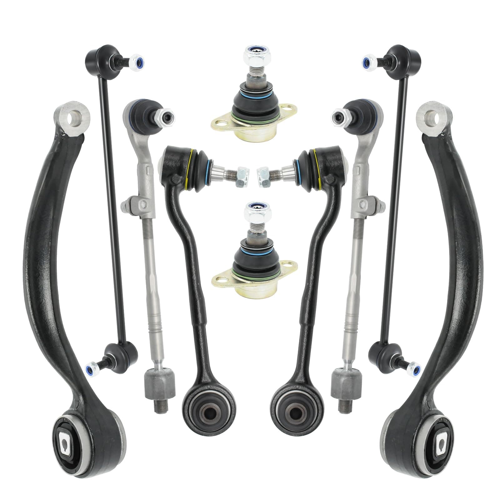 Front Lower Control Arm w/Ball Joint E90 Xi AWD 3 Series Suspension Kit Compatible with BMW 335xi/328xi 2007-2008, BMW 335i/328i xDrive 2009-2013, X1 xDrive 2012-2015