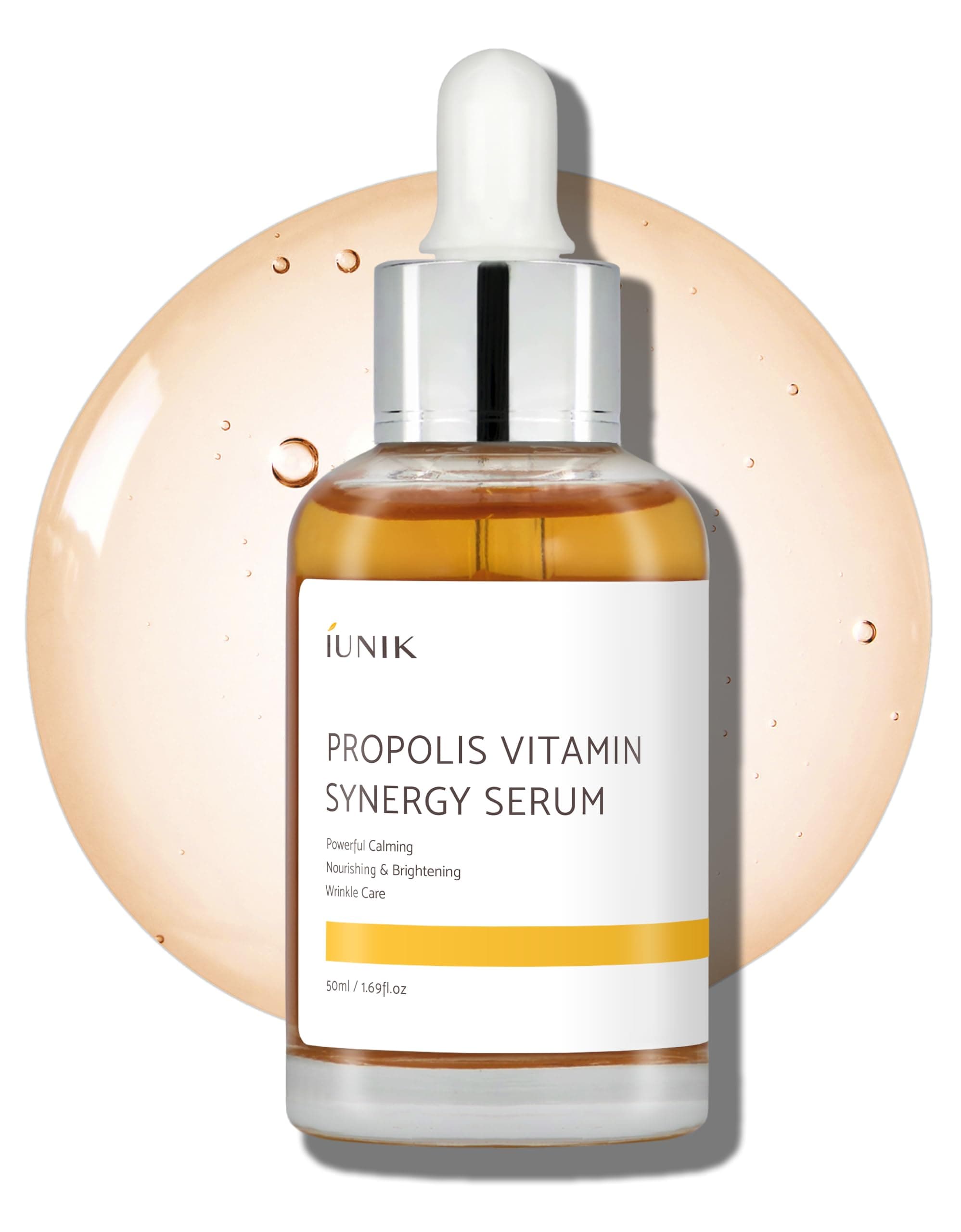 Propolis 70% Vitamins 17% Synergy Serum - Centella Asiatica Calming Soothing Deep Nourishing for Dry Dull Spot Hyperpigmentation Sensitive Acne-prone Skin No Pore Clogging Korean Skincare