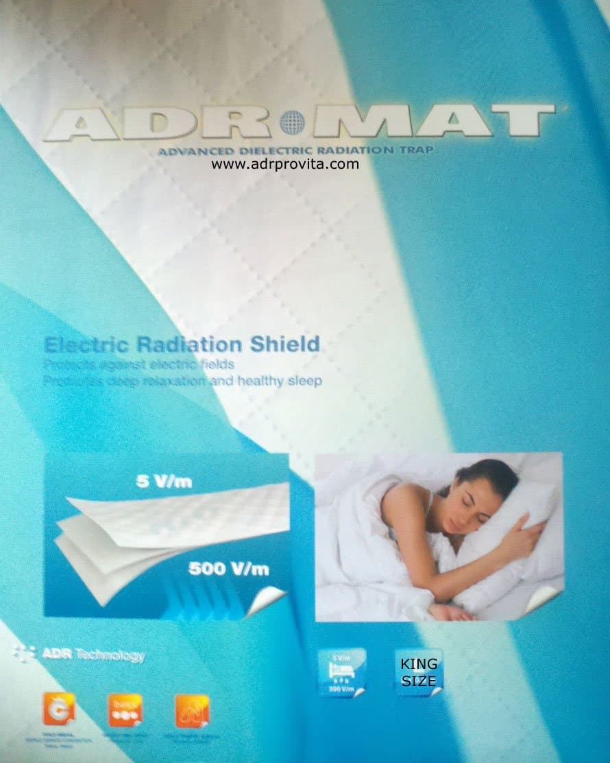 EMF Radiation Protection Shield for Bed Against Electromagnetic Electrosmog | ADR Mat Size L