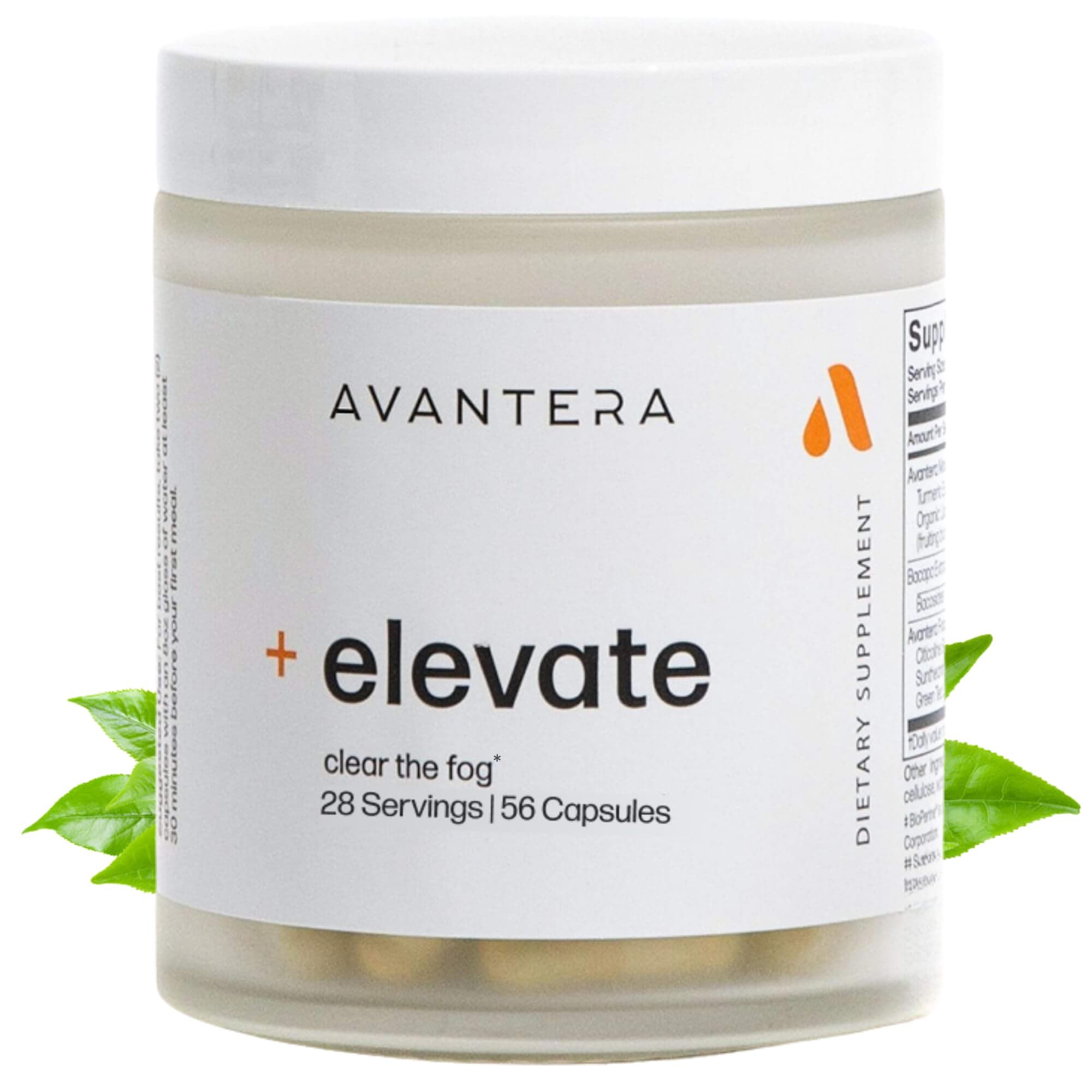 Avantera Premium Nootropic, Elevate | Improve Memory, Enhance Focus, Improve Gut Health & Reduce Inflammation | 30 Day Supply
