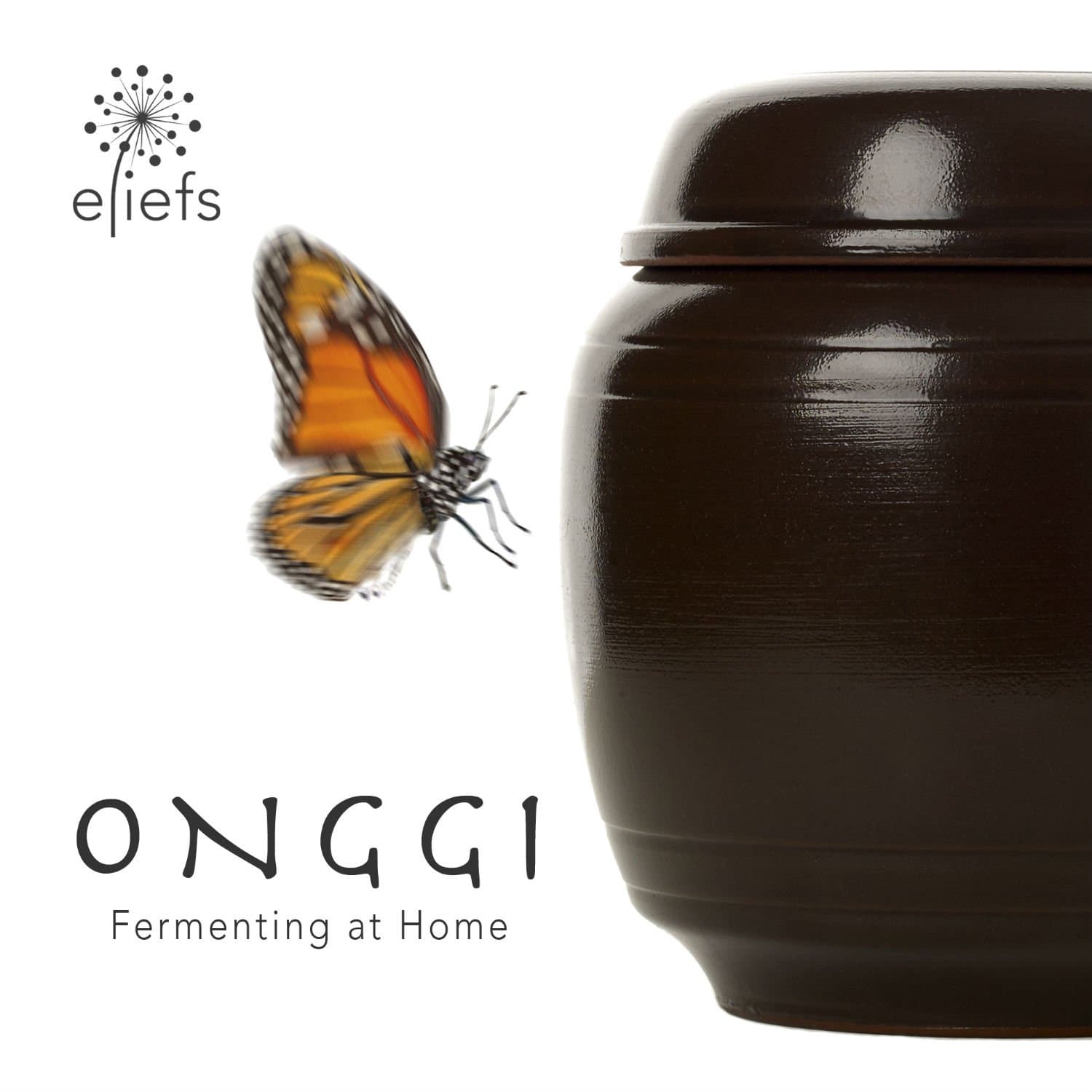 Onggi | Healthier, Superior, Eco-friendly | Premium Fermenting Crock (1 Liter)