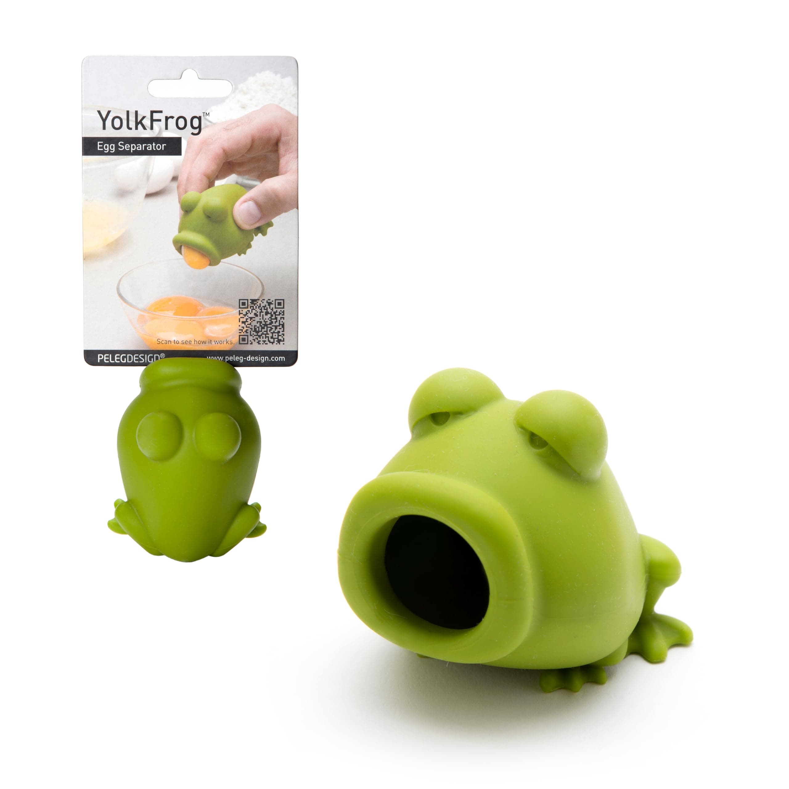 Yolkfrog Frog Egg Separator By Peleg Design