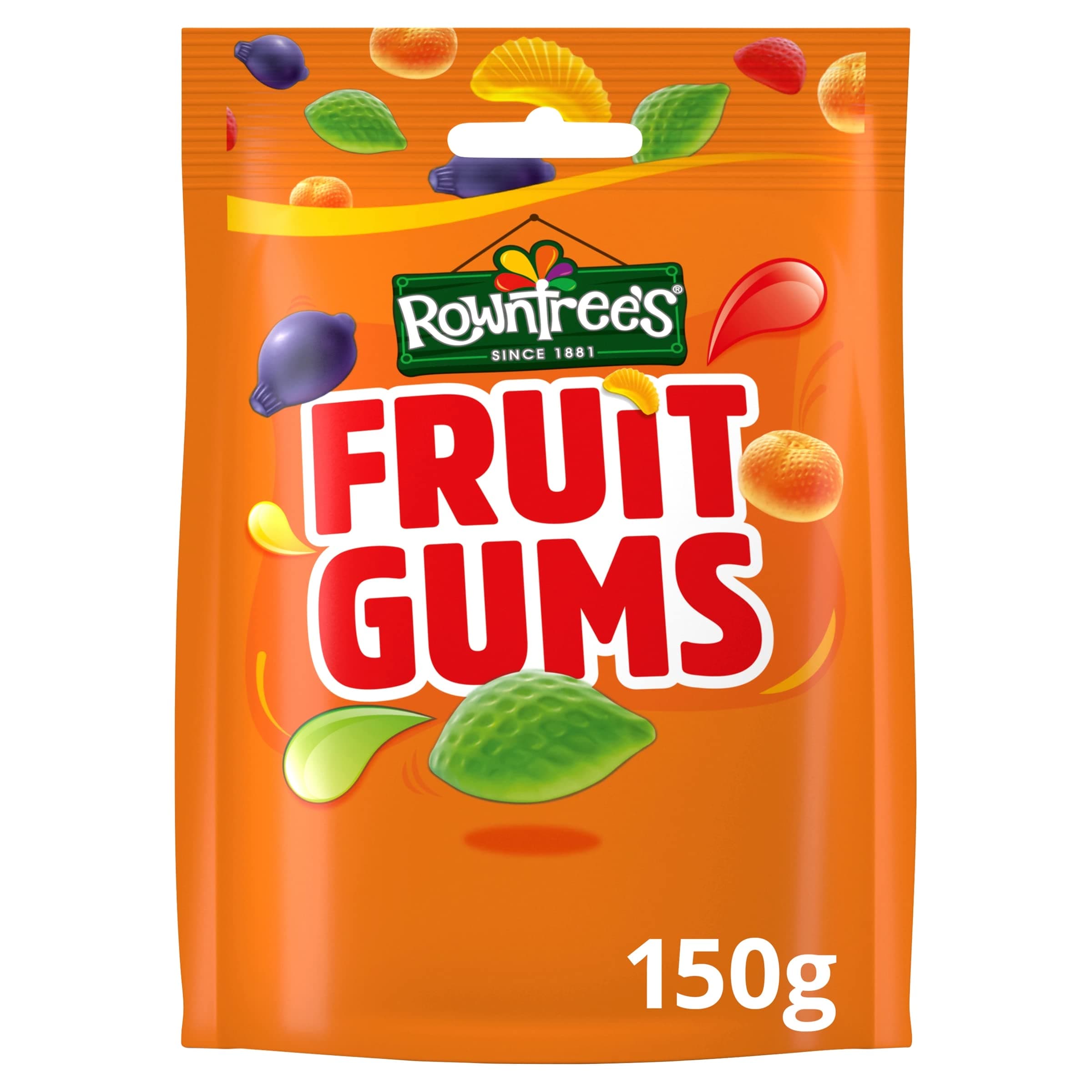 Rowntree's Fruit Gums Sweets Sharing Pouch, 150g
