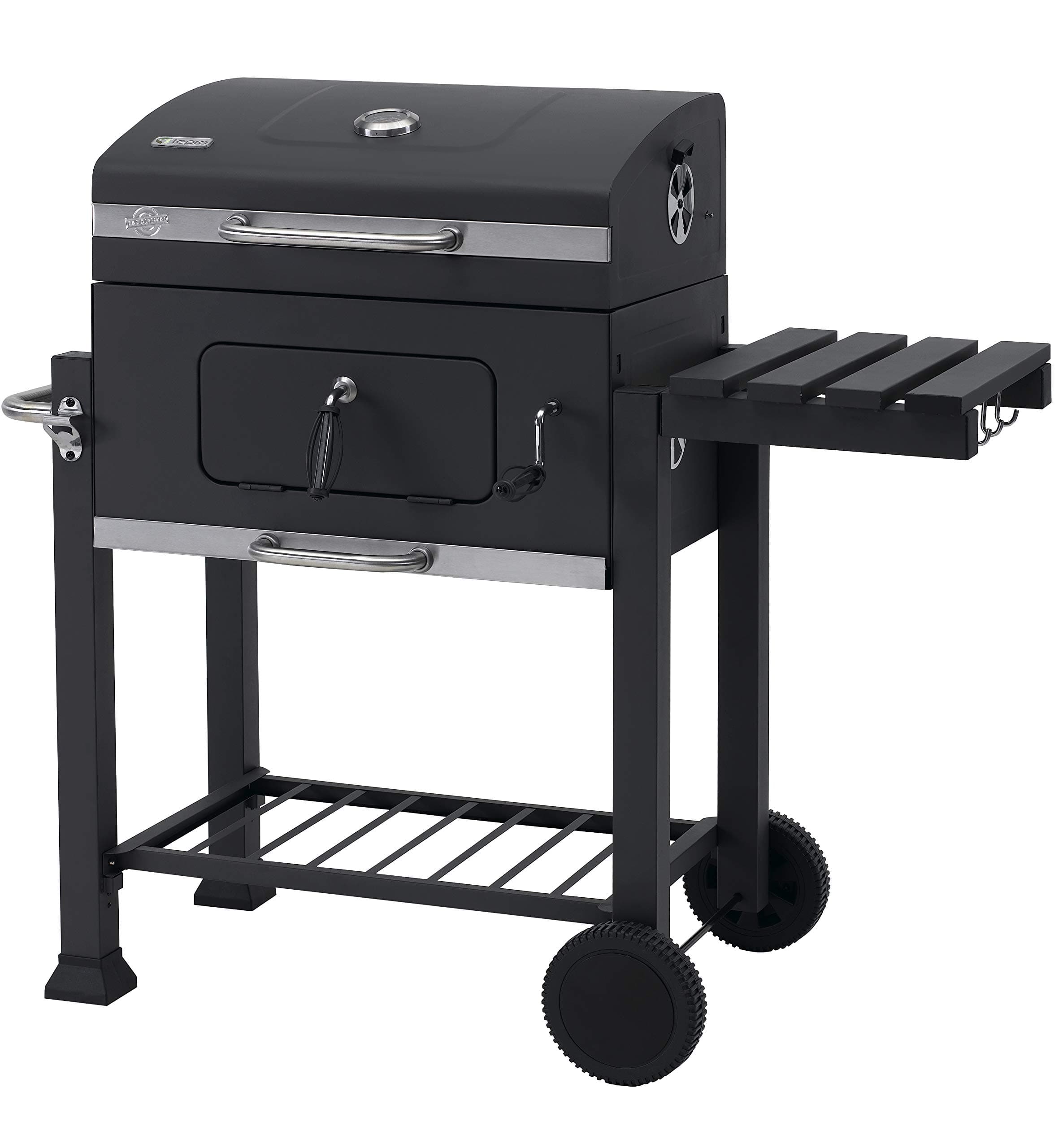 tepro Toronto Trolley Grill Barbecue- Black