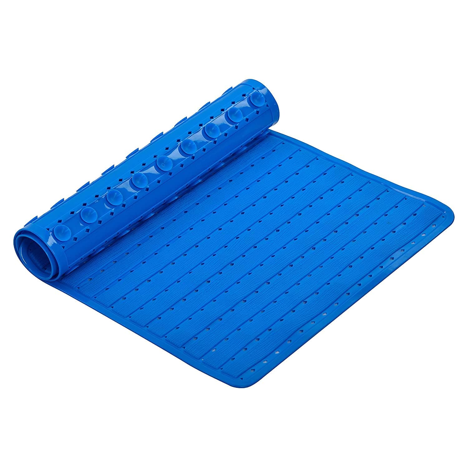 Lsarimo Non-Slip Bathroom Toilet Bath, Shower, Bath Tub Mat Carpet Rug with Sucker PVC, Antibacterial, BPA, Latex, and Phthalate Free Bathroom MAT (Brown)