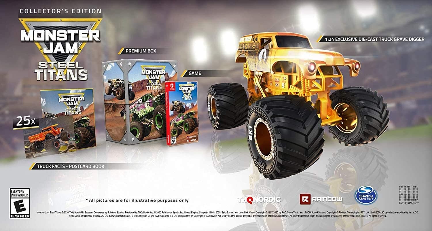 Monster Jam Steel Titans - Collector's Edition - Nintendo Switch