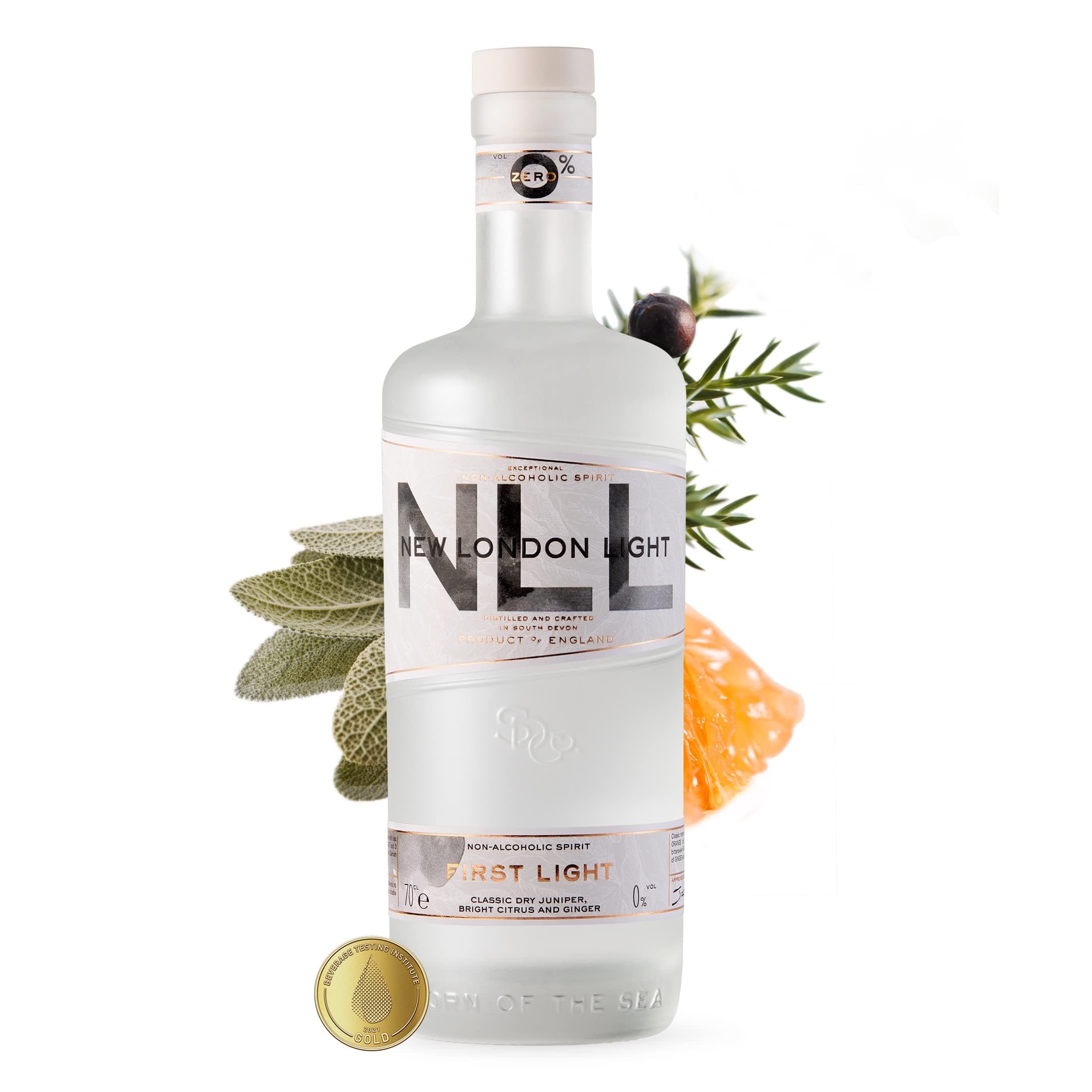 New London Light 'First Light' | Alcohol free gin alternative | Enjoy with tonic | Classic dry juniper, bright citrus and ginger flavours | Made in England | 700ml…