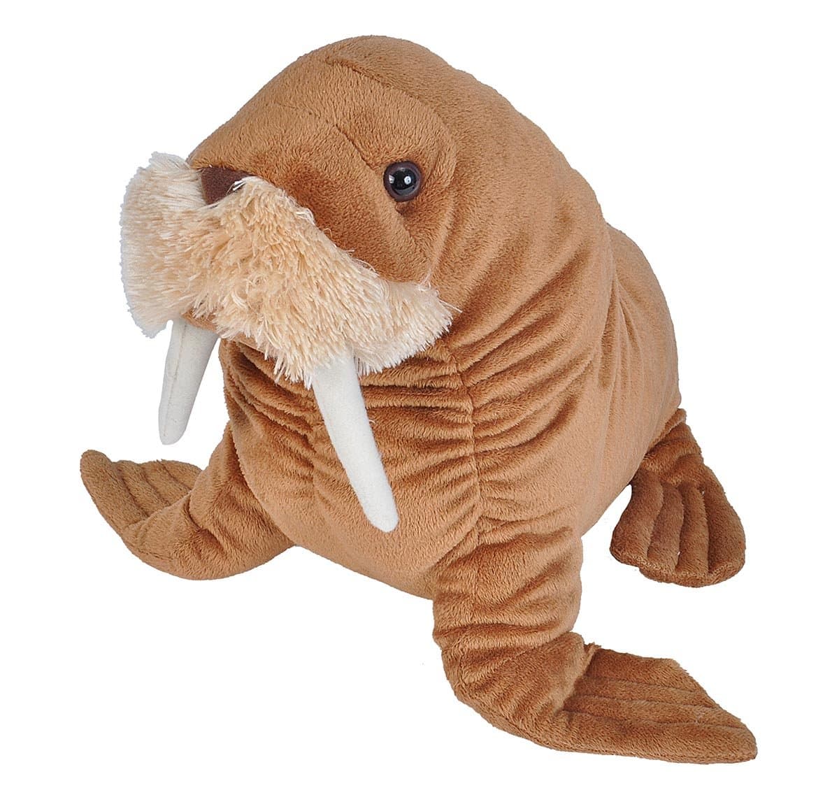 Wild Republic Walrus Plush Soft Toy, Cuddlekins Cuddly Toys, Gifts for Kids ,Brown,30 cm