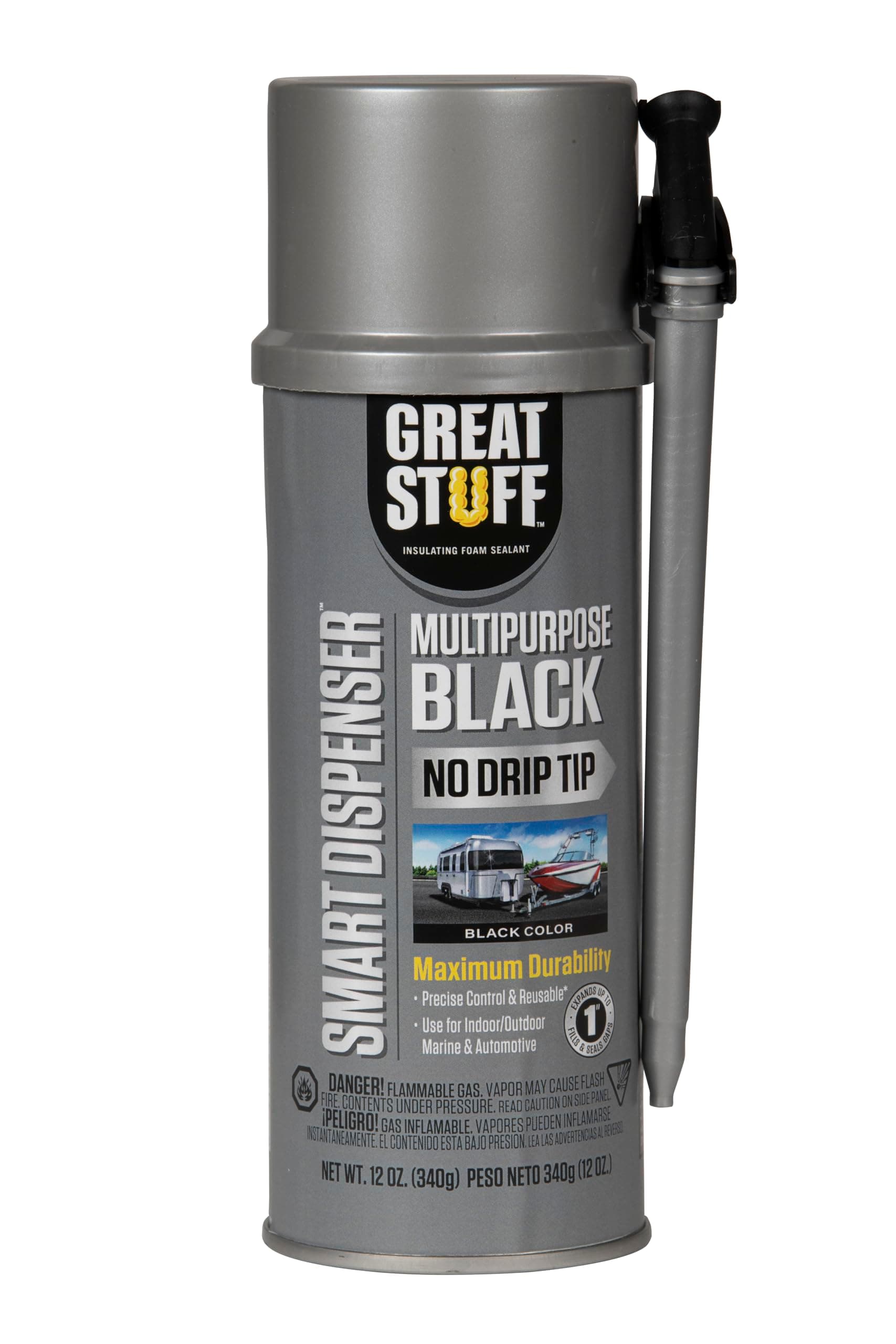 99112876 Smart Dispenser Multipurpose Black, 12 Oz.