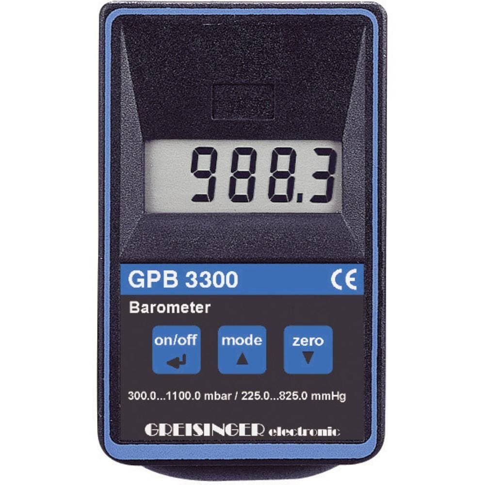 Greisinger GPB 3300 digital precision barometer, pressure meter