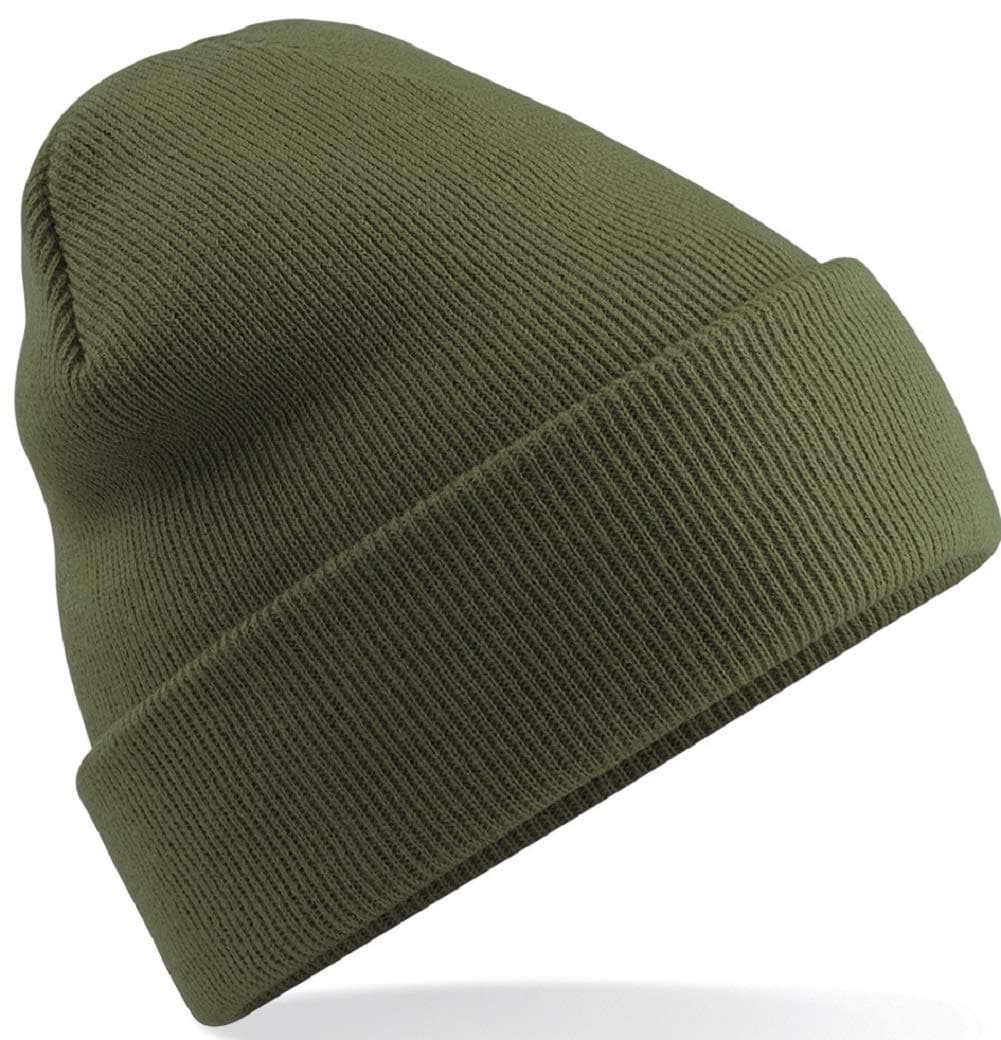 Unisex Original Cuffed Beanie Moss Green