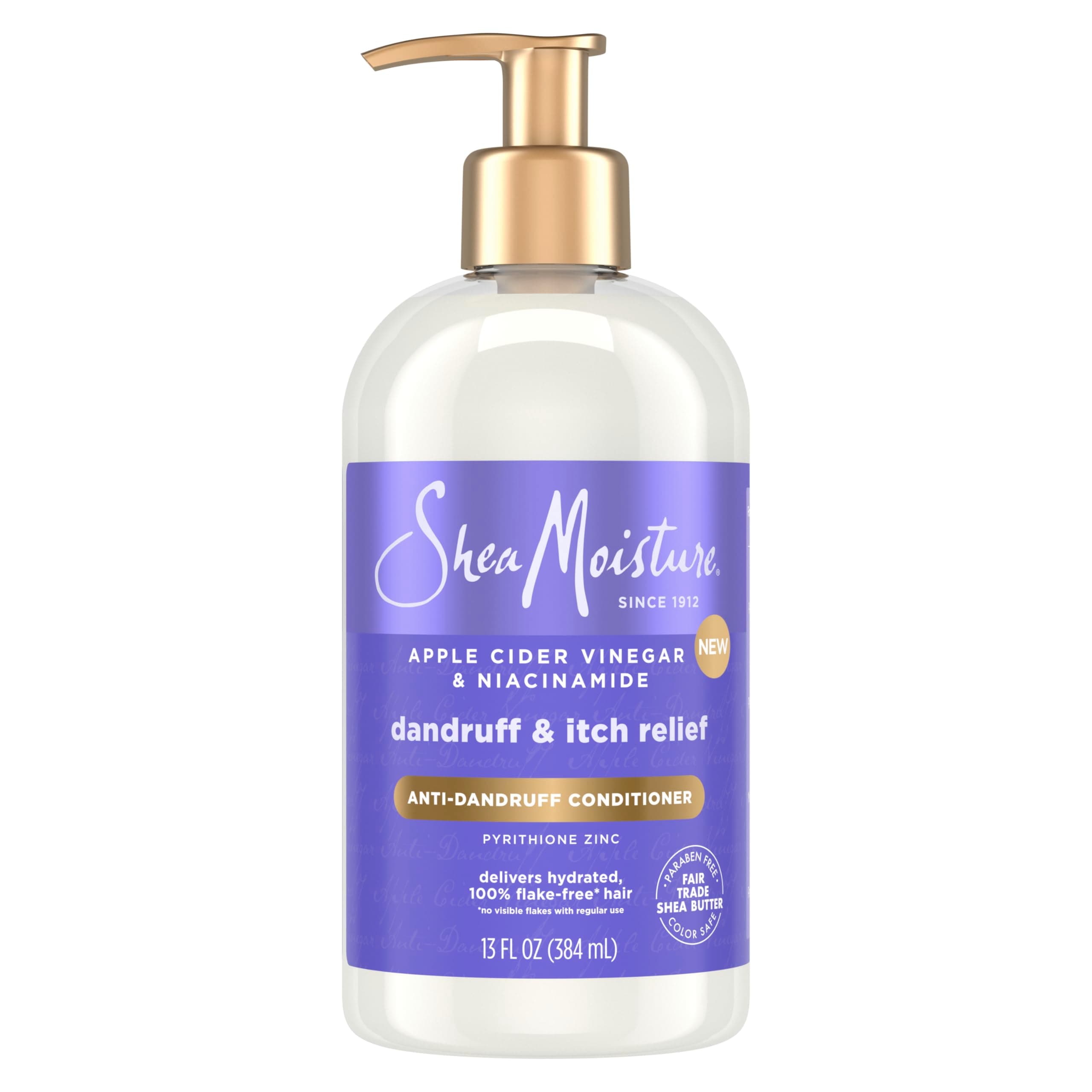 SheaMoisture Anti-Dandruff Conditioner Apple Cider Vinegar & Salicylic Acid For Soft & Smooth Hair System for a Healthier Scalp 13 oz
