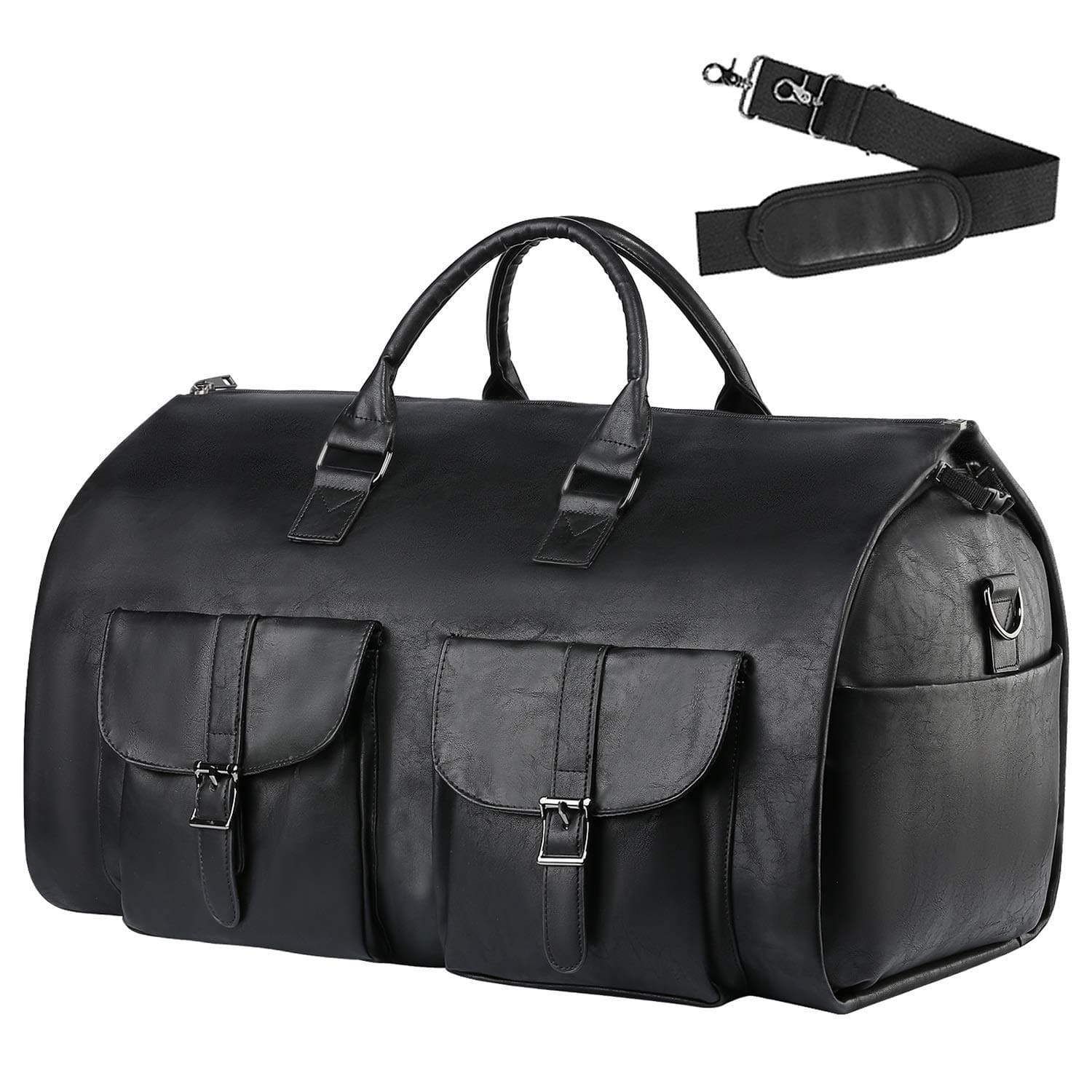 Convertible Travel Garment Bag,Carry on Garment Duffel Bag for Men Women - 2 in 1 Hanging Suitcase Suit Business Travel Bag