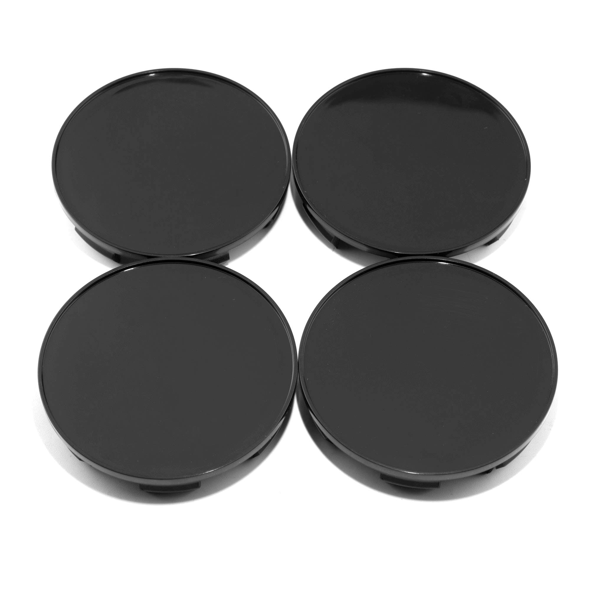 70mm(2.76in)/64mm(2.52in) Wheel Center Hub Caps Black Base Set of 4 for Odyssey 2005-2017 Ridgeline 2006-2014#4732-S6M-Z00 08W17-SDB-1M00-A4