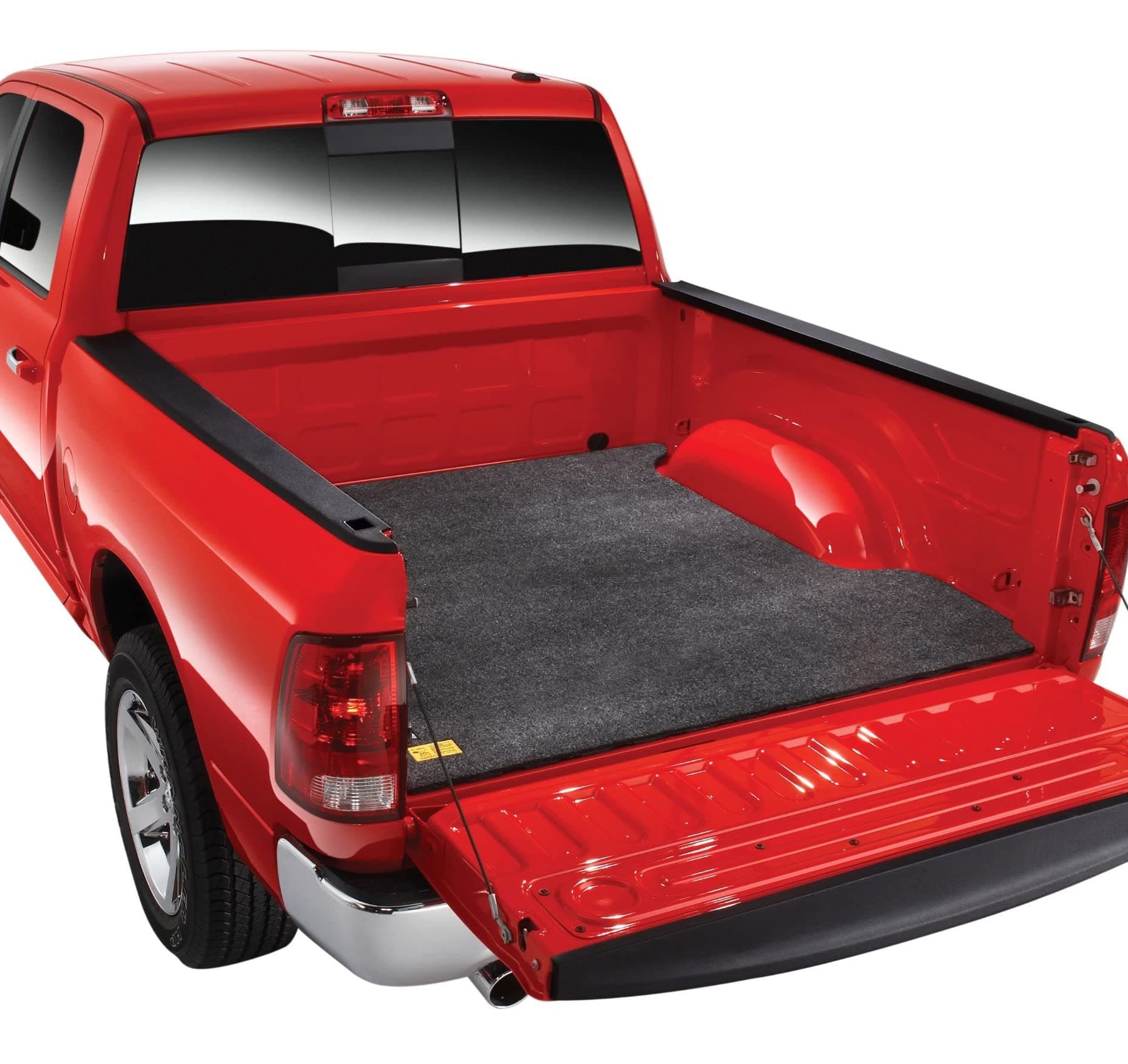 Classic Bed Mat | Fits 2019 - 2024 Chevrolet Silverado/GMC Sierra 1500 (New Body Style) 6.6" Bed(Models w/ Spray-In Or No Bed Liner) will NOT fit CarbonPro Bed), Charcoal Grey | BMC19SBS