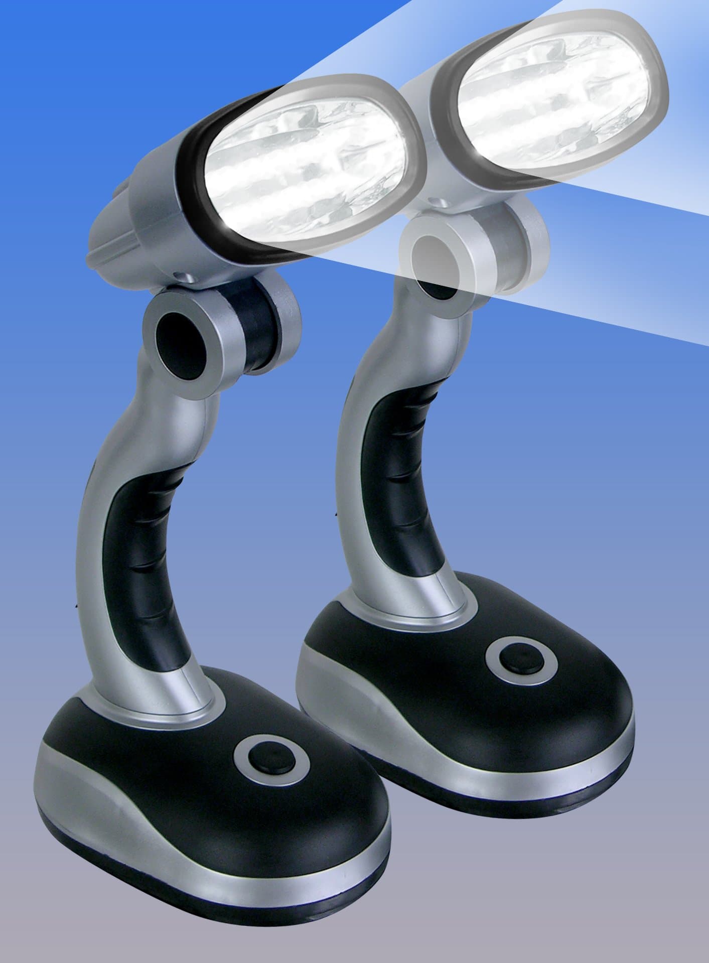 CORDLESS MULTIDIRECTIONAL LED LAMPS - SET OF 2