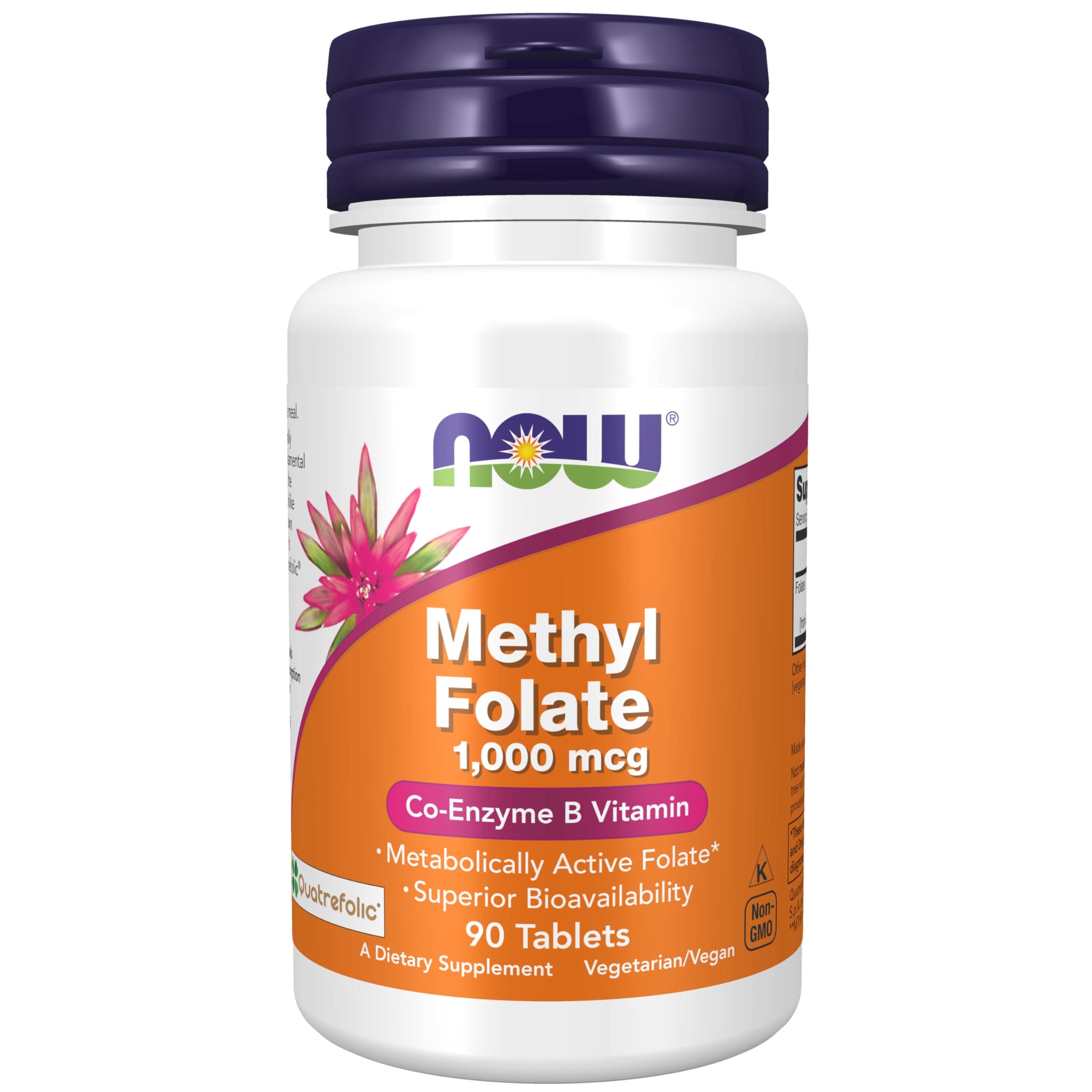 NOW Foods - Methyl Folic Acid 1000 mcg - 90 Pills