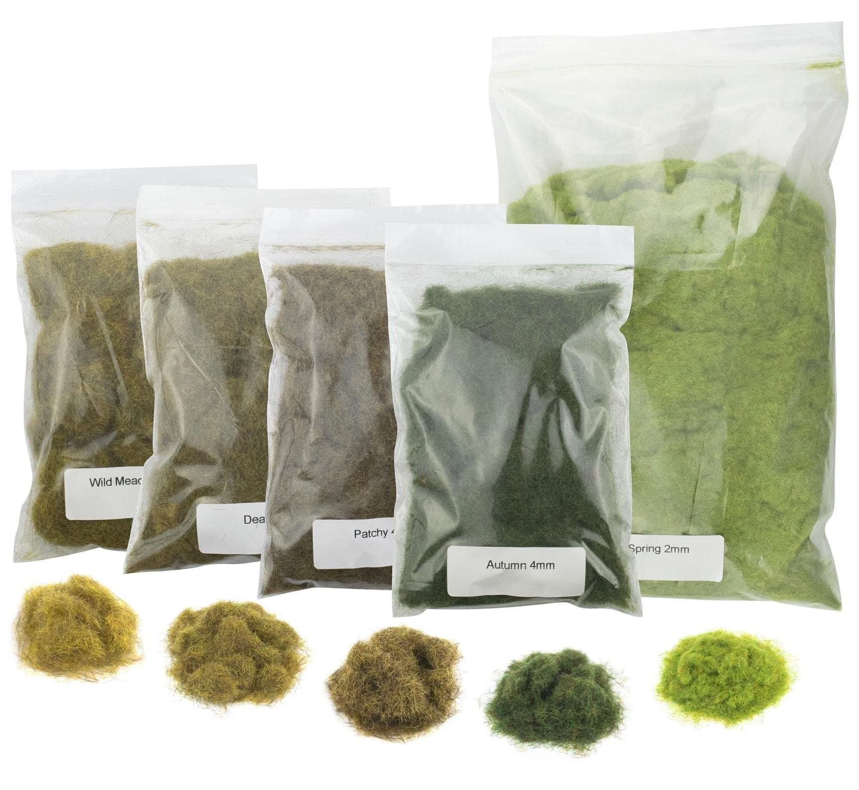 WWS War World Scenics Static Grass Spring Embankment Kit – Model Railway Railroad Modelling Diorama Layout Landscape Scenery Track Trackside Materials All Gauges